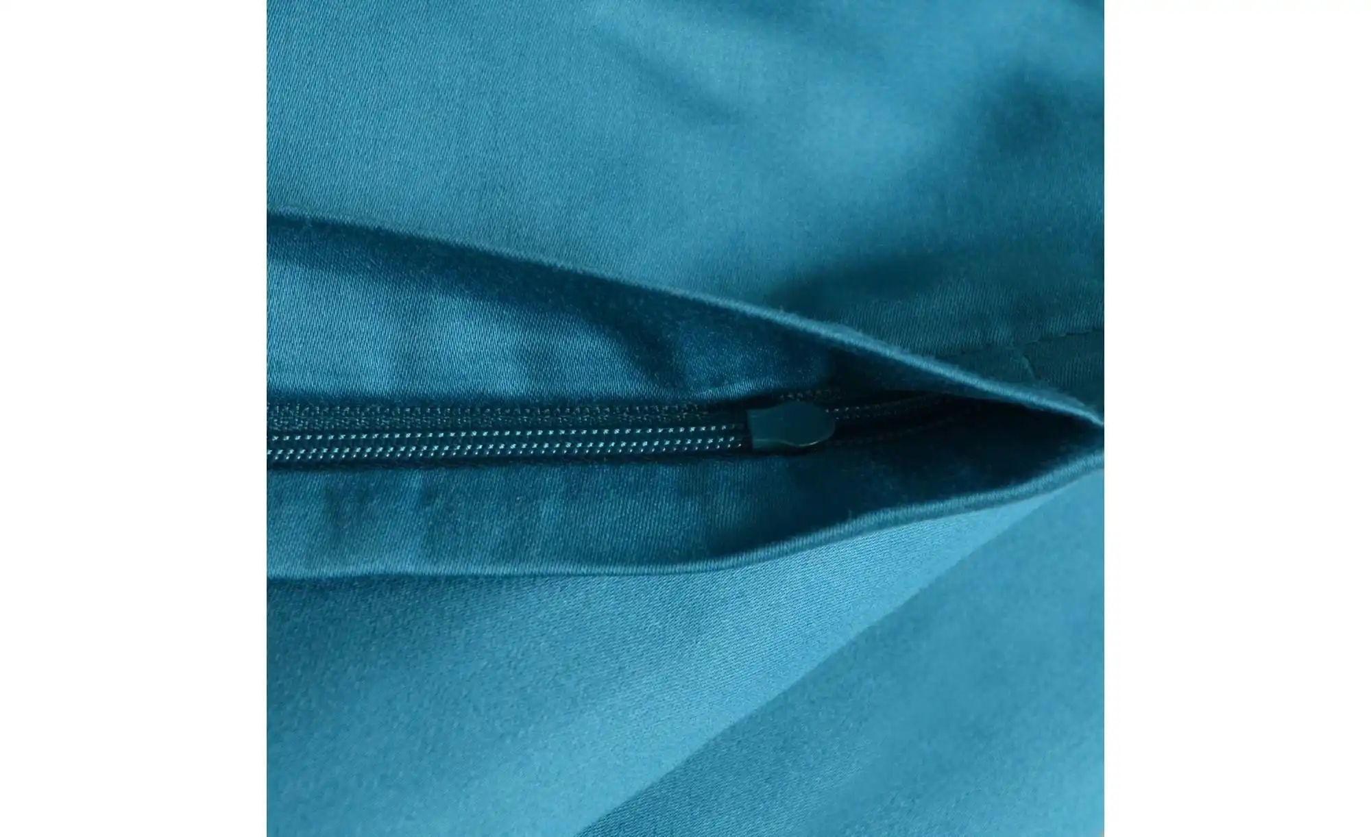 Thumbnail - Satin Bettwäsche-Set   ¦ grün ¦ Maße (cm): B: 135 H: 1 Bettwaren > Bettwäsche > Bettwäsche ganzjährig - Höffner