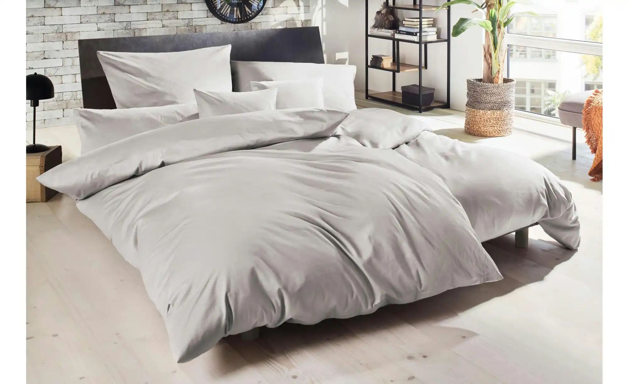 Primera Bettwäsche "Uni Luxus-Satin in Gr. 135x200, 155x220 oder 200x200 cm günstig online kaufen