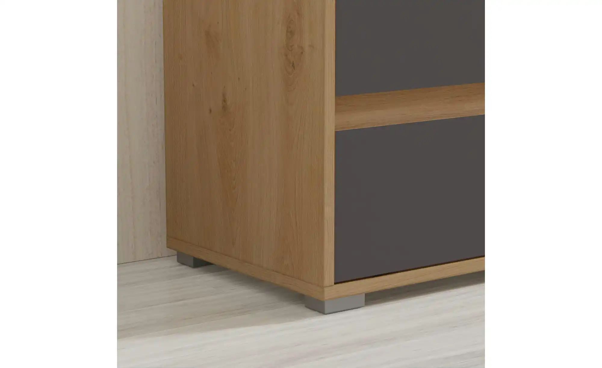 Garderoben-Set  Torino ¦ grau ¦ Maße (cm): B: 145 H: 190 T: 35.0 Garderoben günstig online kaufen