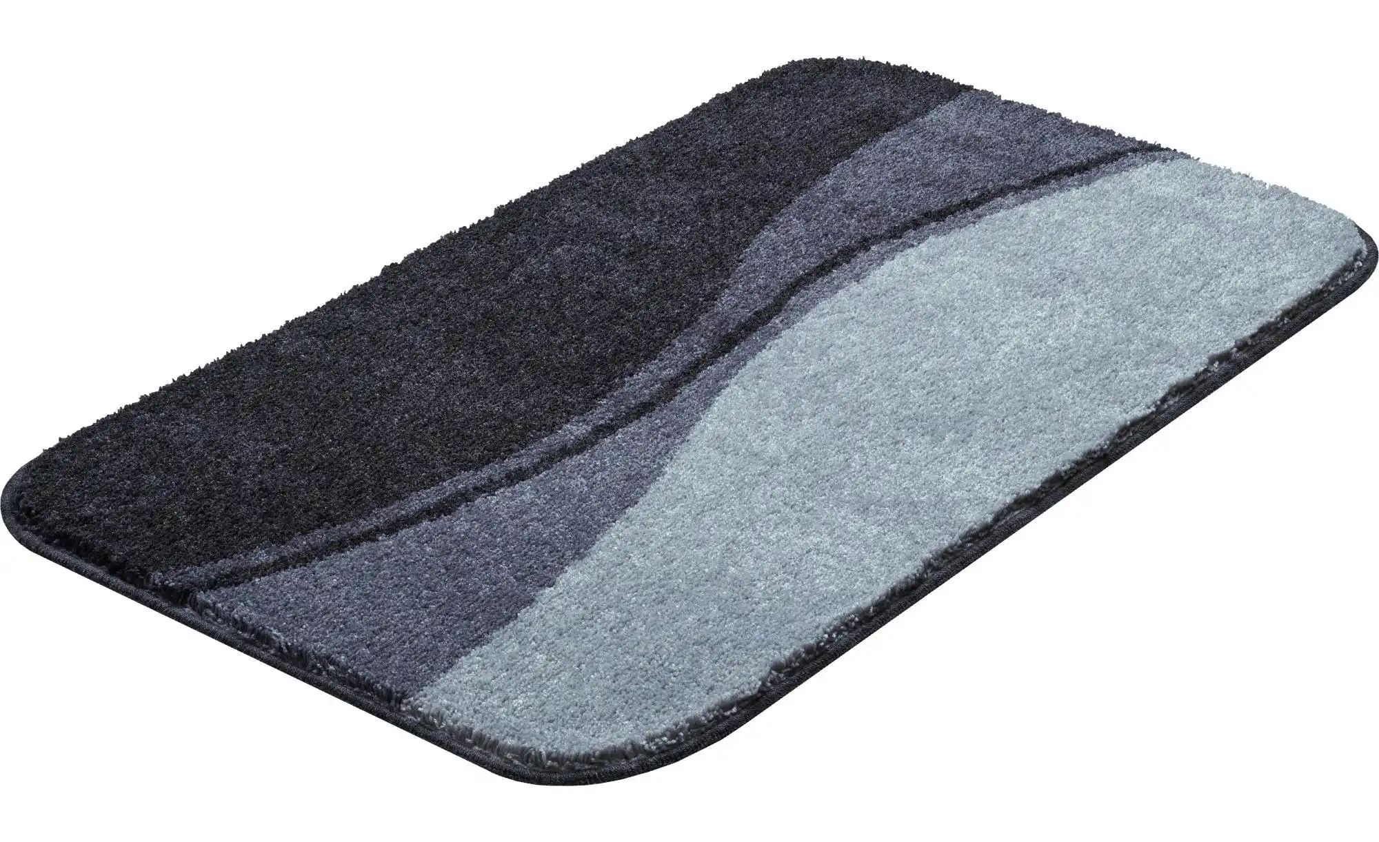 Grund Badematte   ¦ schwarz ¦ Synthetik ¦ Maße (cm): B: 60 H: 2 Badtextilie günstig online kaufen