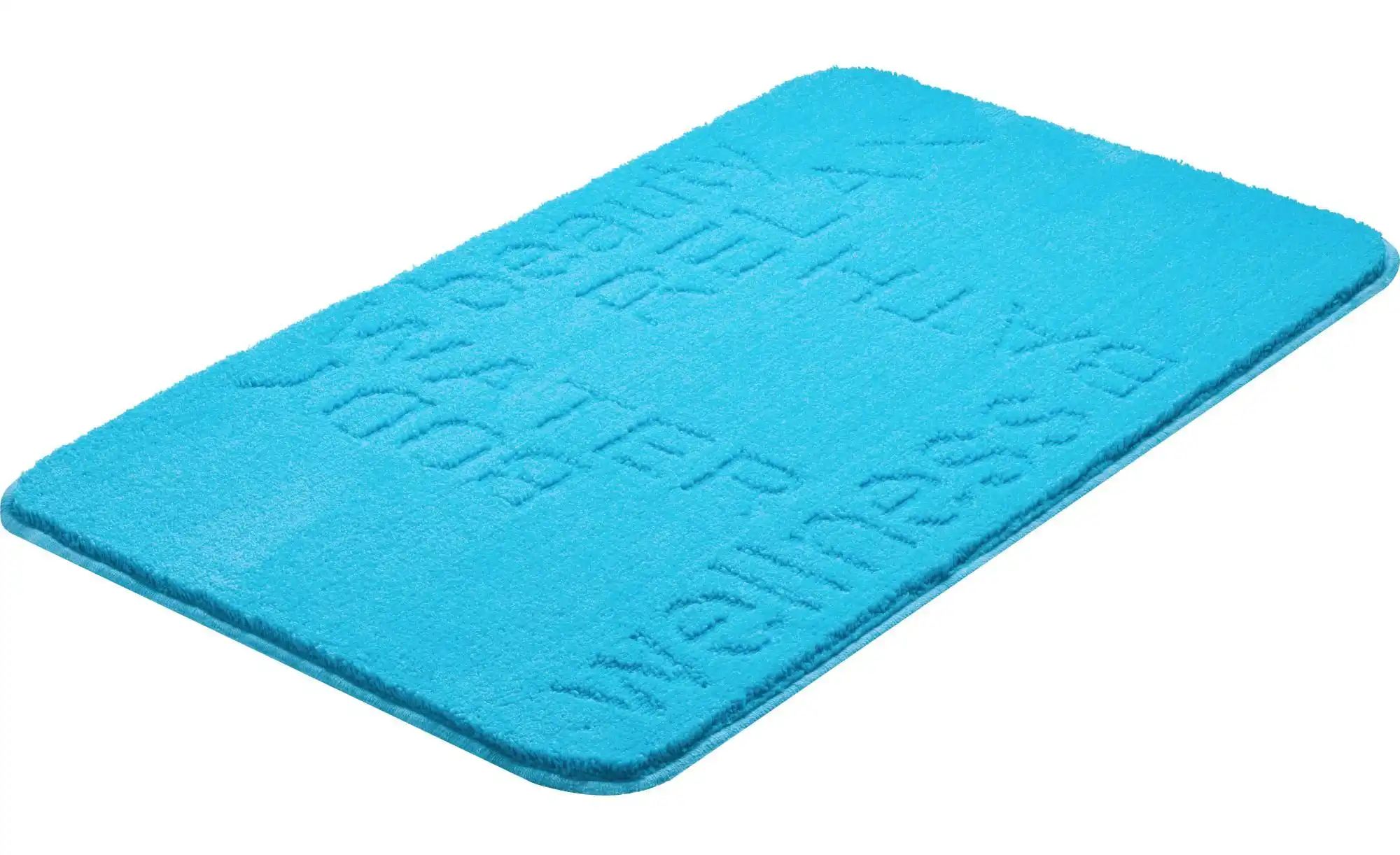 Grund Badematte   ¦ blau ¦ Synthetik ¦ Maße (cm): B: 60 H: 2 Badtextilien > günstig online kaufen