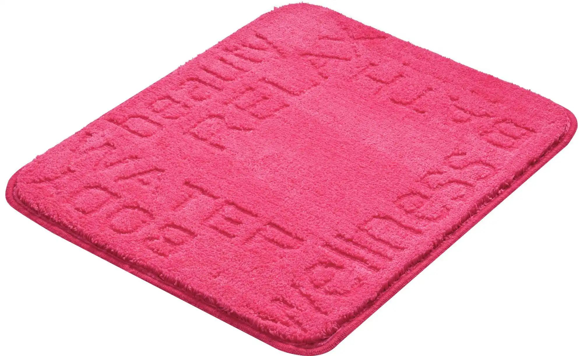 Grund Badematte   ¦ rosa/pink ¦ Synthetik ¦ Maße (cm): B: 50 H: 2 Badtextil günstig online kaufen