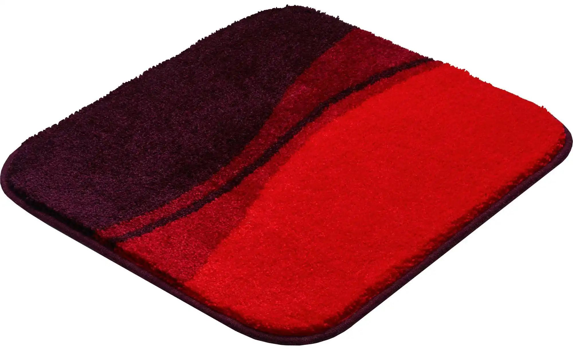 Grund Badematte   ¦ rot ¦ Synthetik ¦ Maße (cm): B: 55 H: 2 Badtextilien > günstig online kaufen