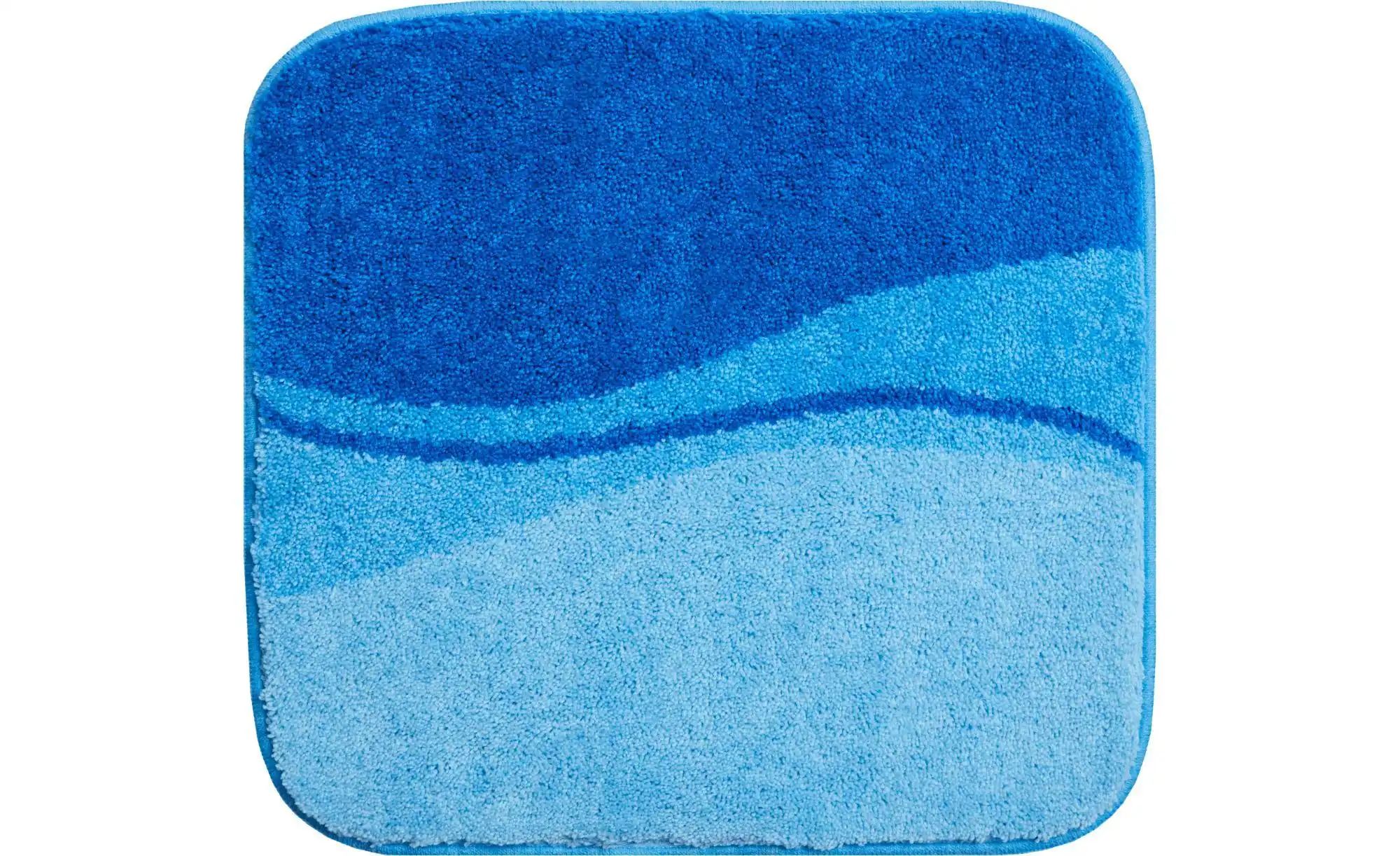 Grund Badematte   ¦ blau ¦ Synthetik ¦ Maße (cm): B: 55 H: 2 Badtextilien > günstig online kaufen