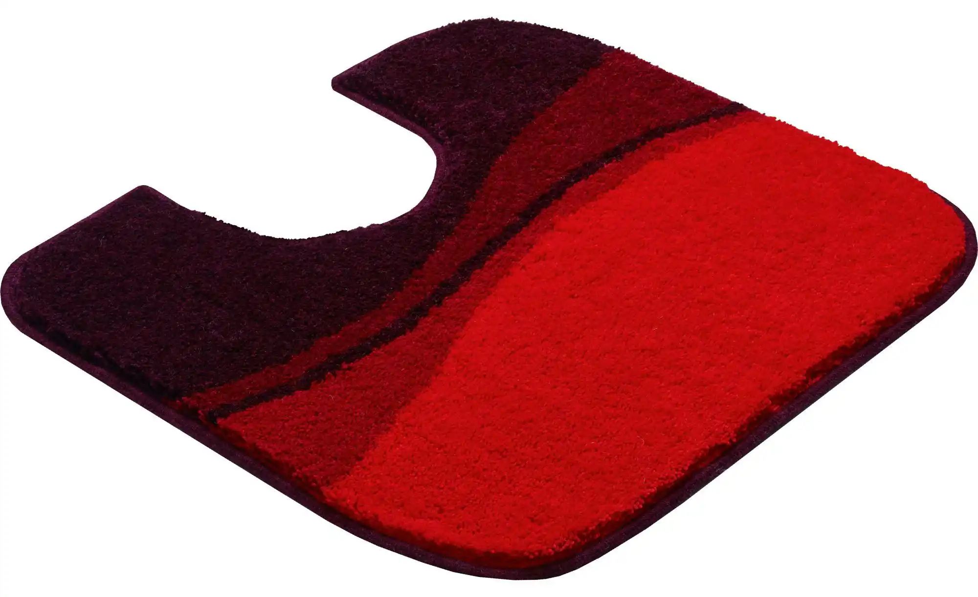 Grund Badematte   ¦ rot ¦ Synthetik ¦ Maße (cm): B: 55 H: 2 Badtextilien > günstig online kaufen