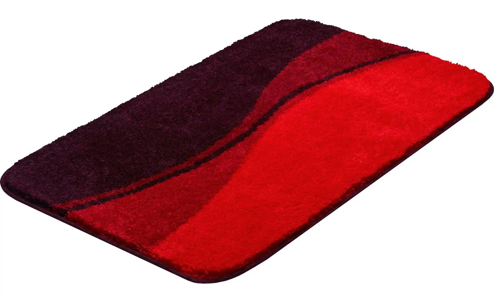 Grund Badematte   ¦ rot ¦ Synthetik ¦ Maße (cm): B: 70 H: 2 Badtextilien > günstig online kaufen