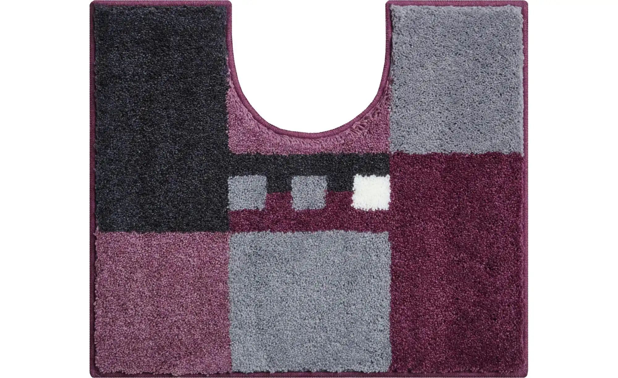 Grund Badematte   ¦ lila/violett ¦ Synthetik ¦ Maße (cm): B: 55 H: 2 Badtex günstig online kaufen