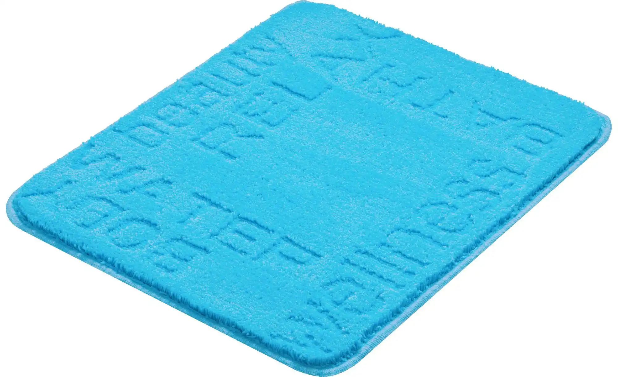 Grund Badematte   ¦ blau ¦ Synthetik ¦ Maße (cm): B: 50 H: 2 Badtextilien > günstig online kaufen