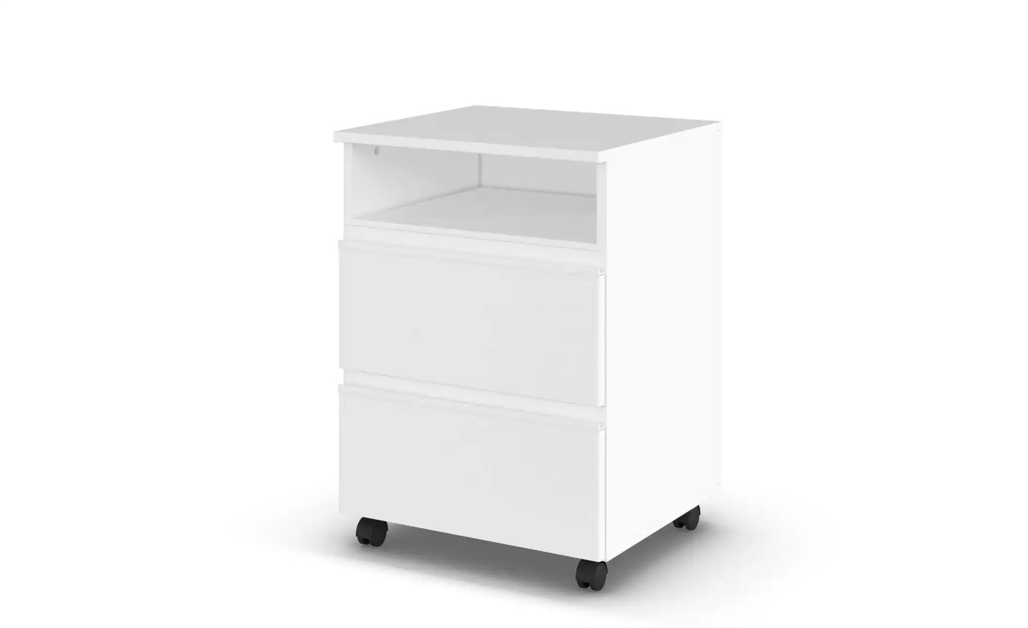 Nachtisch  Jamie ¦ weiß ¦ Maße (cm): B: 47 H: 65 Tische > Nachttische - Höf günstig online kaufen