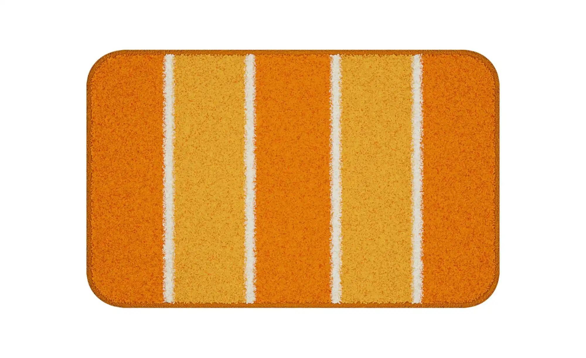 Grund Badematte ¦ orange ¦ Synthetik ¦ Maße (cm): B: 50 H: 1,8 Badtextilien günstig online kaufen