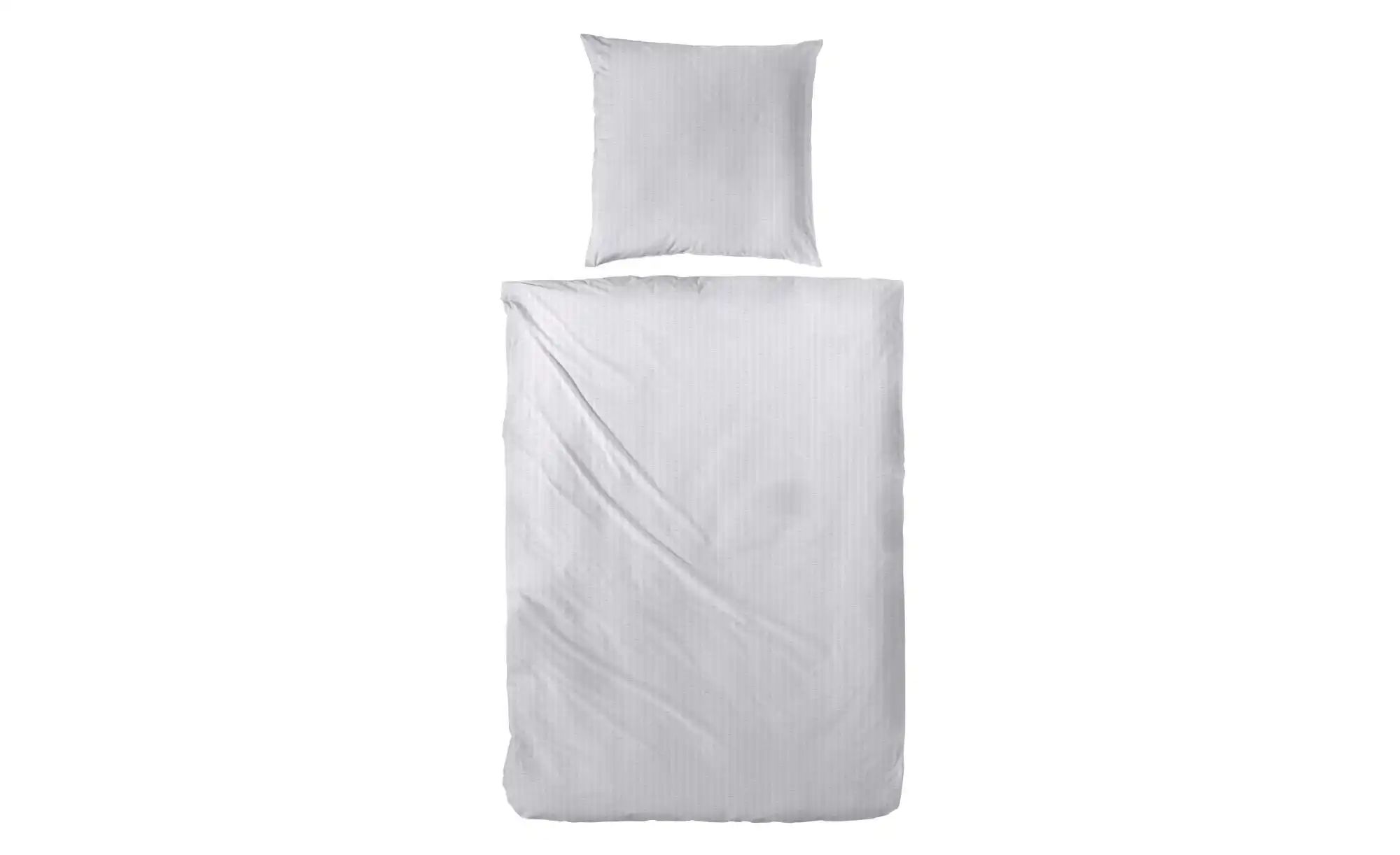 Bettwäsche-Set   ¦ grau ¦ Maße (cm): B: 135 H: 1 Bettwaren > Betten-Sets - günstig online kaufen