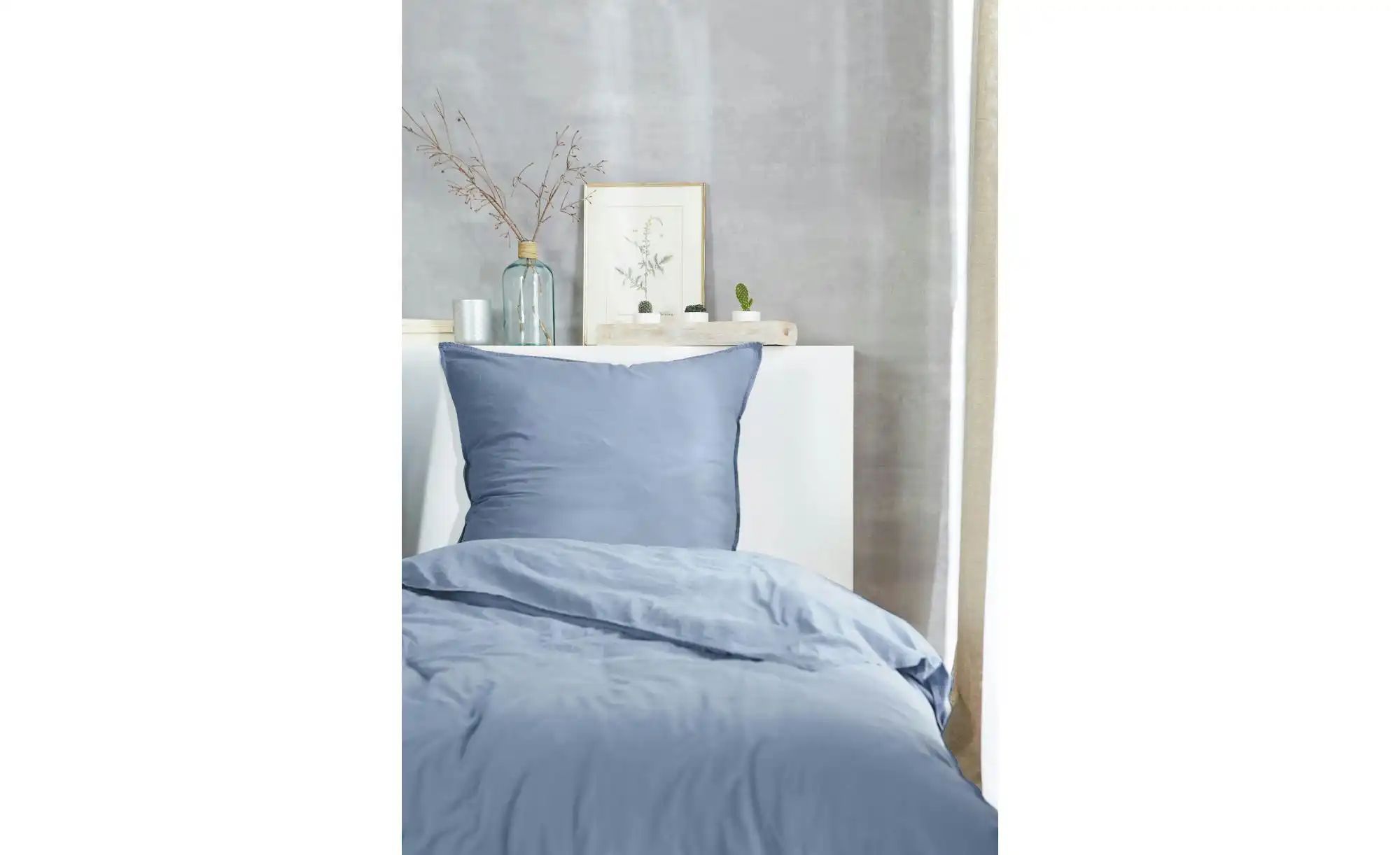 Thumbnail - Stone-Washed Bettwäsche ¦ blau ¦ Maße (cm): B: 200 H: 1 Bettwaren > Bettwäsche > Bettwäsche ganzjährig - Höffner