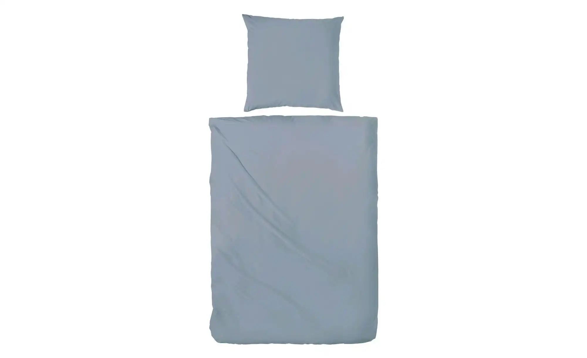 Stone-Washed Bettwäsche   ¦ blau ¦ Maße (cm): B: 200 H: 1 Bettwaren > Bettw günstig online kaufen