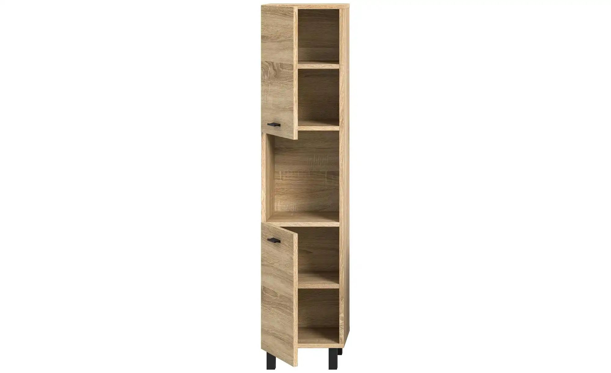 xonox.home Hochschrank in Eiche Sonoma - 30x125x29cm (BxHxT) günstig online kaufen