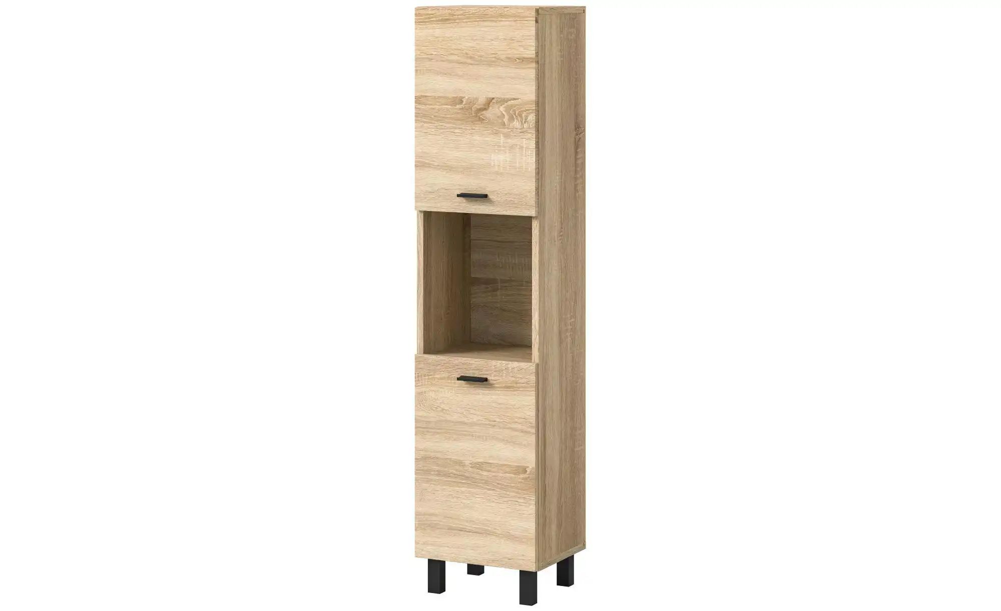 xonox.home Hochschrank in Eiche Sonoma - 30x125x29cm (BxHxT) günstig online kaufen