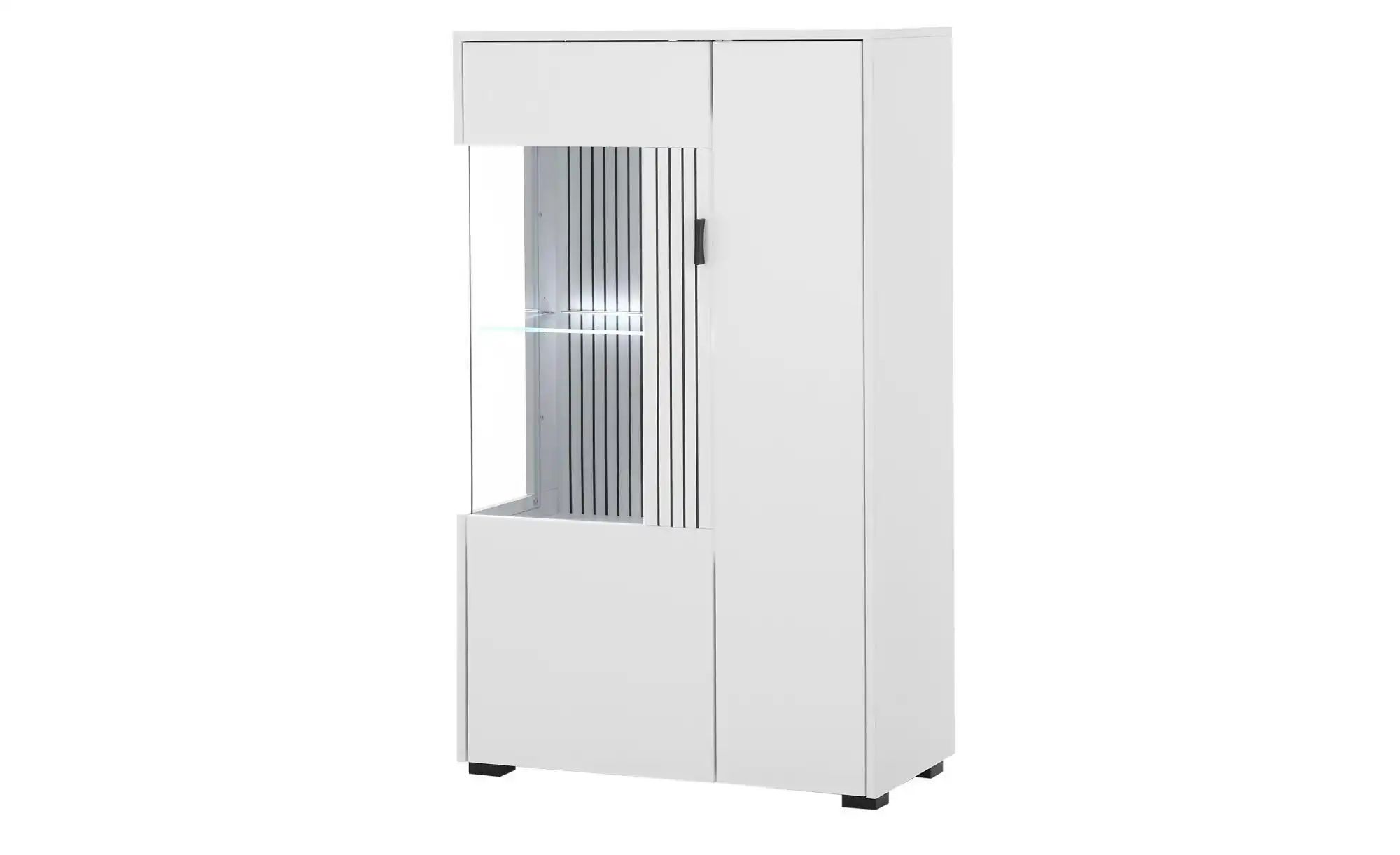 Vitrine  Hortuna  weiß  Maße (cm): B: 75 H: 125 T: 38.0 | 04054574212327