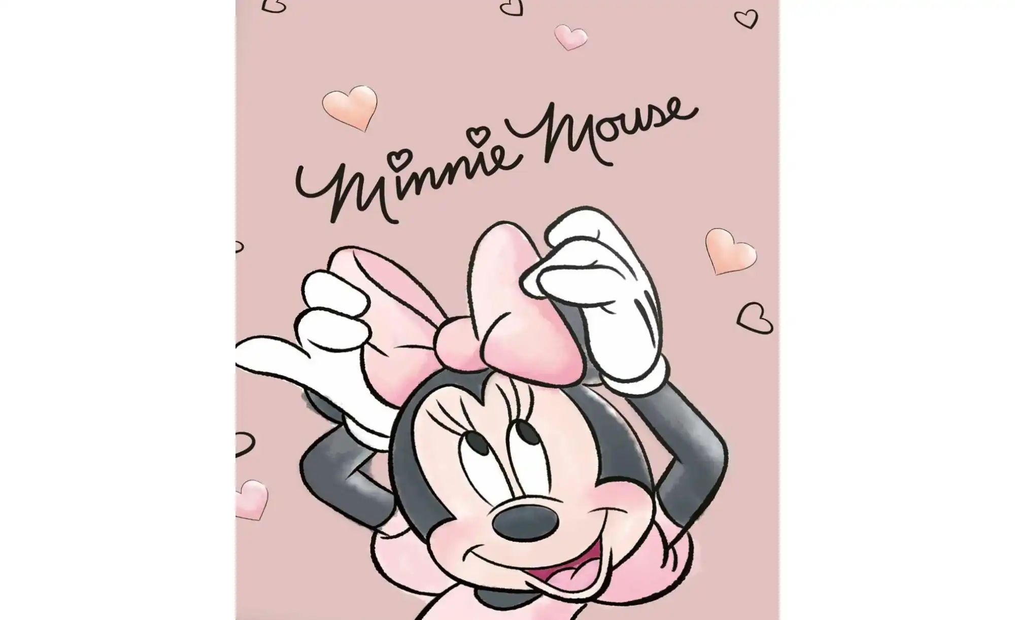 Disney Kinderbettwäsche »Disney´s Minnie Mouse«, mit tollem Minnie Mouse Mo günstig online kaufen