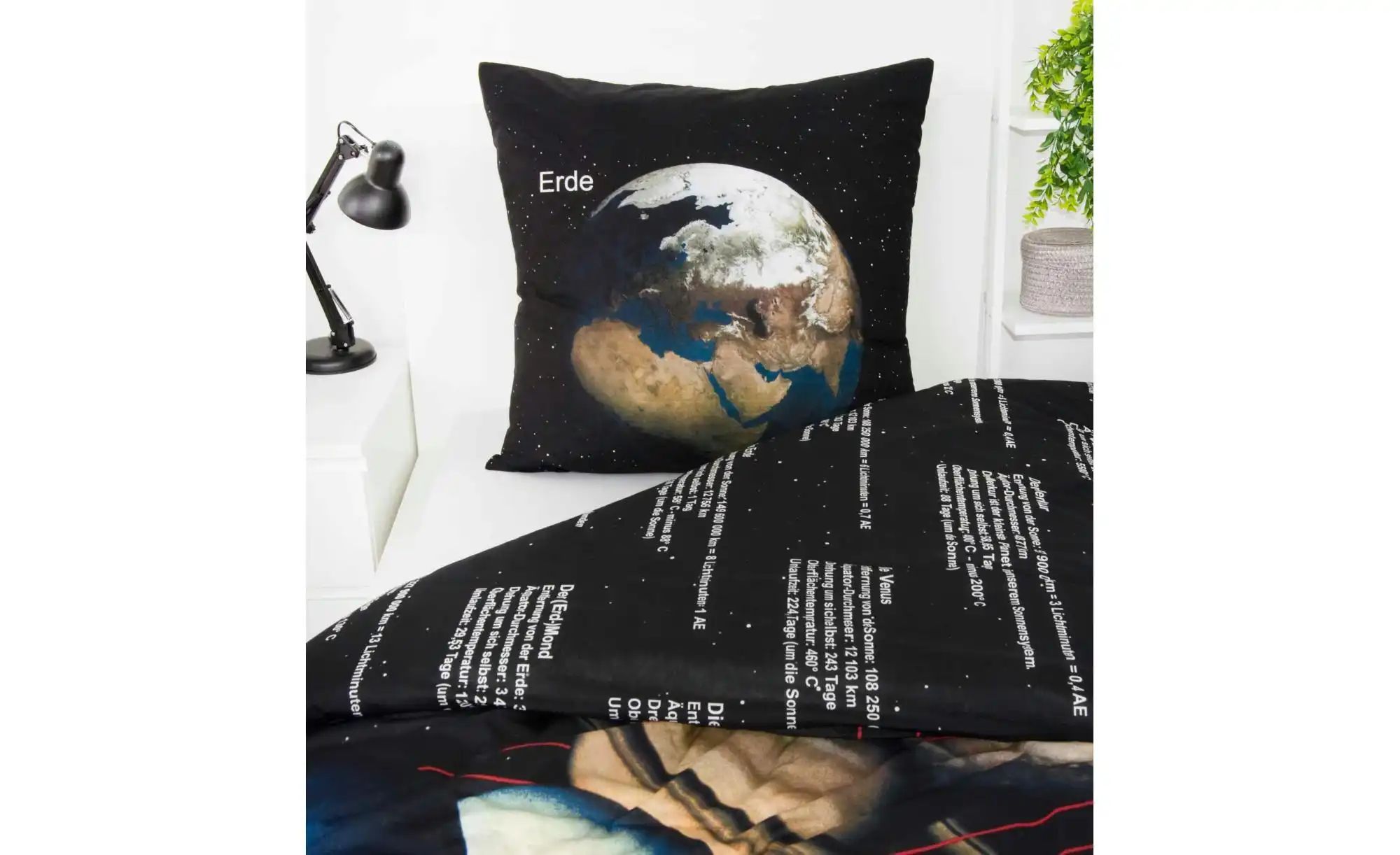 Herding Young Collection Jugendbettwäsche Sonnensystem, 135x200 günstig online kaufen
