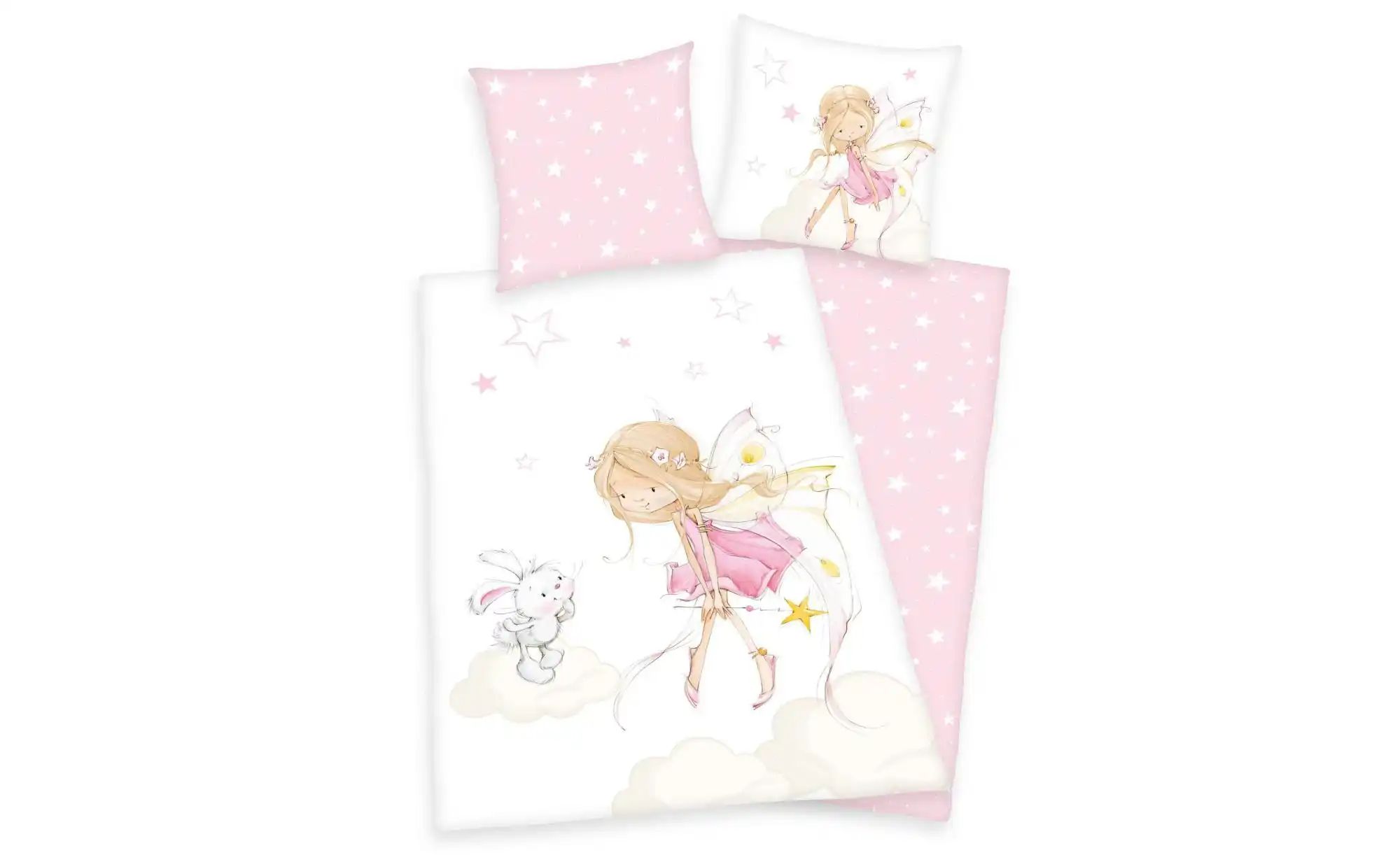 Bettwäsche-Set Little Fairy ¦ mehrfarbig ¦ Maße (cm): B: 135 H: 1 Bettwaren günstig online kaufen