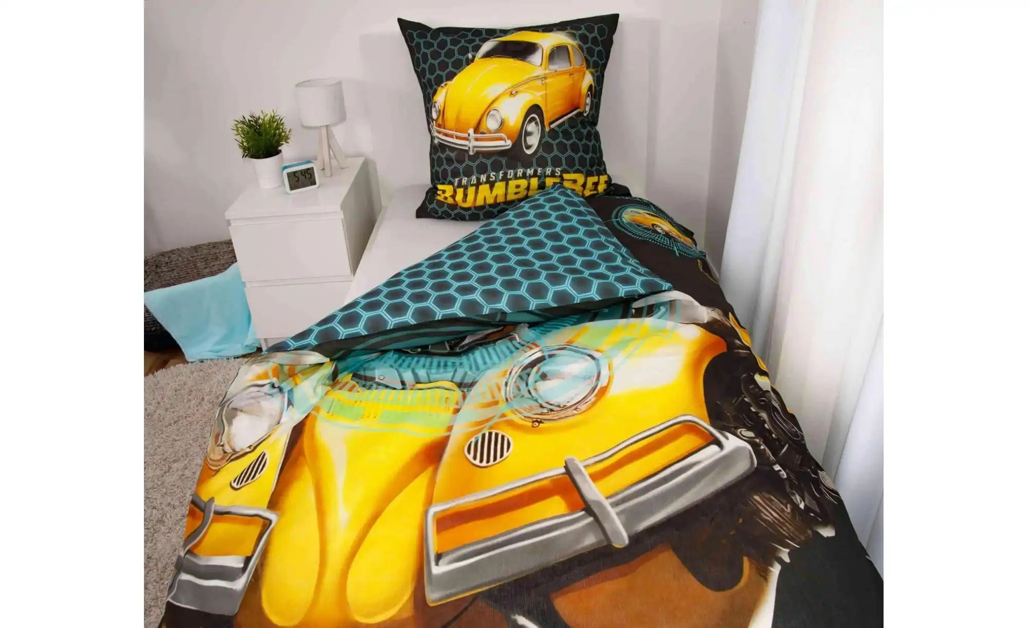 Thumbnail - Bettwäsche-Set Transformers ¦ mehrfarbig ¦ Maße (cm): B: 135 H: 1 Bettwaren > Bettwäsche > Bettwäsche ganzjährig - Höf...