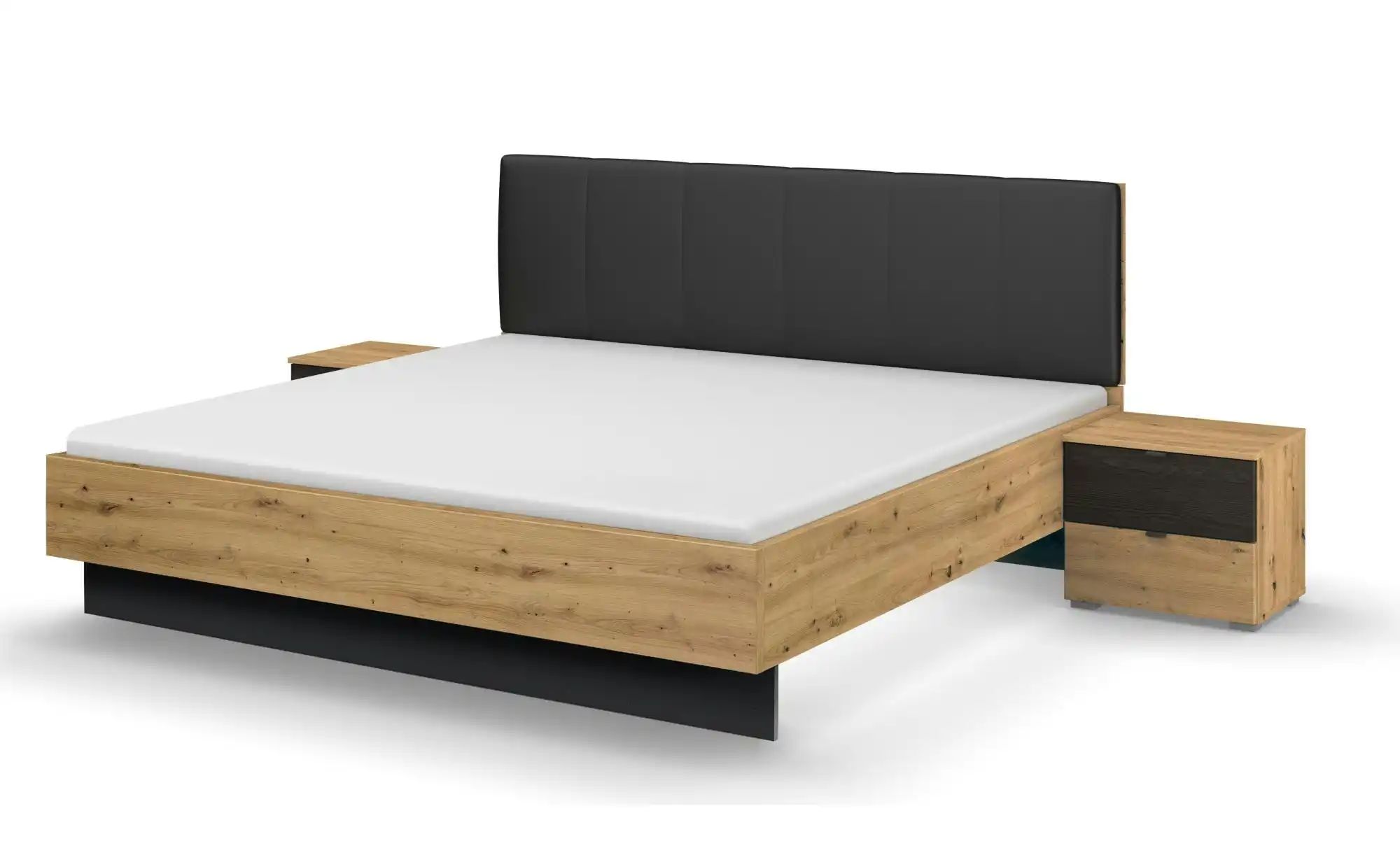 Bettanlage   ¦ holzfarben ¦ Maße (cm): B: 278 H: 100 Betten > Doppelbetten günstig online kaufen