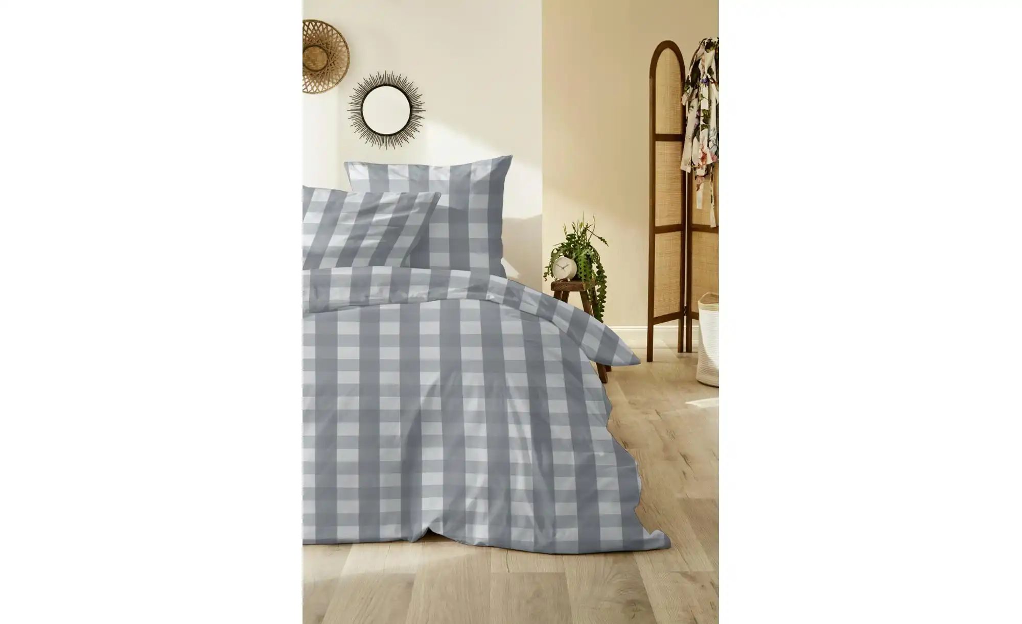 Thumbnail - Biber Bettwäsche-Set ¦ grau ¦ Maße (cm): B: 135 H: 1 Bettwaren > Bettwäsche > Bettwäsche Winter - Höffner