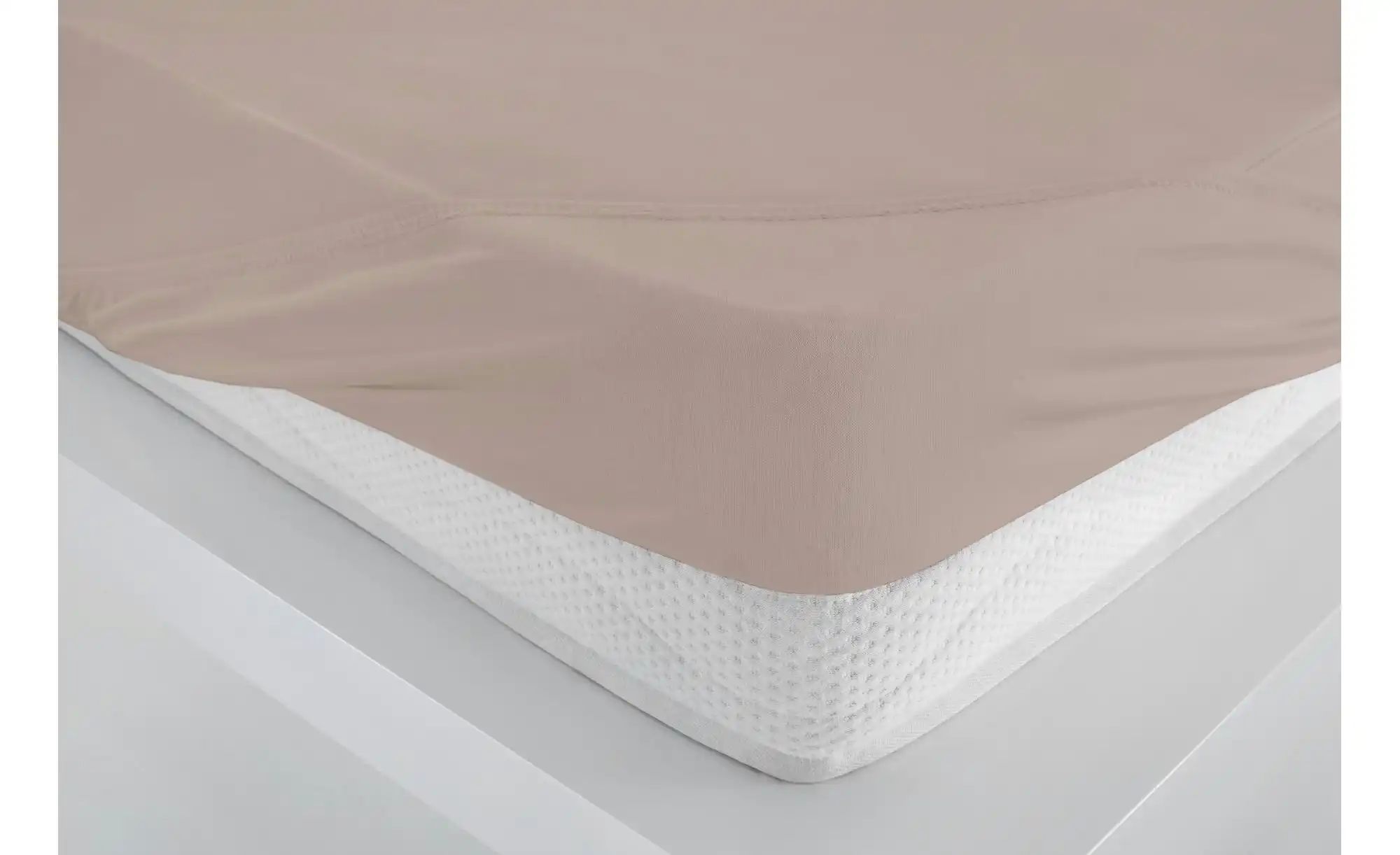 Spannbetttuch   ¦ beige ¦ Maße (cm): B: 120 H: 25 Bettwaren > Bettlaken - H günstig online kaufen