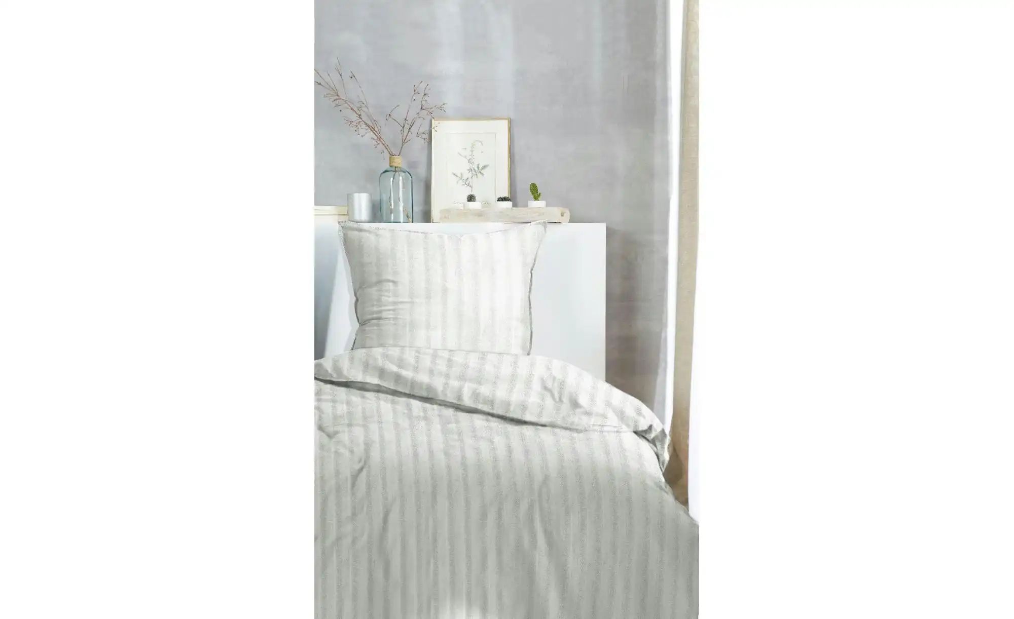 Primera Bettwäsche »Stone-Washed Style«, Bettwäsche mit Streifen aus 100 % günstig online kaufen