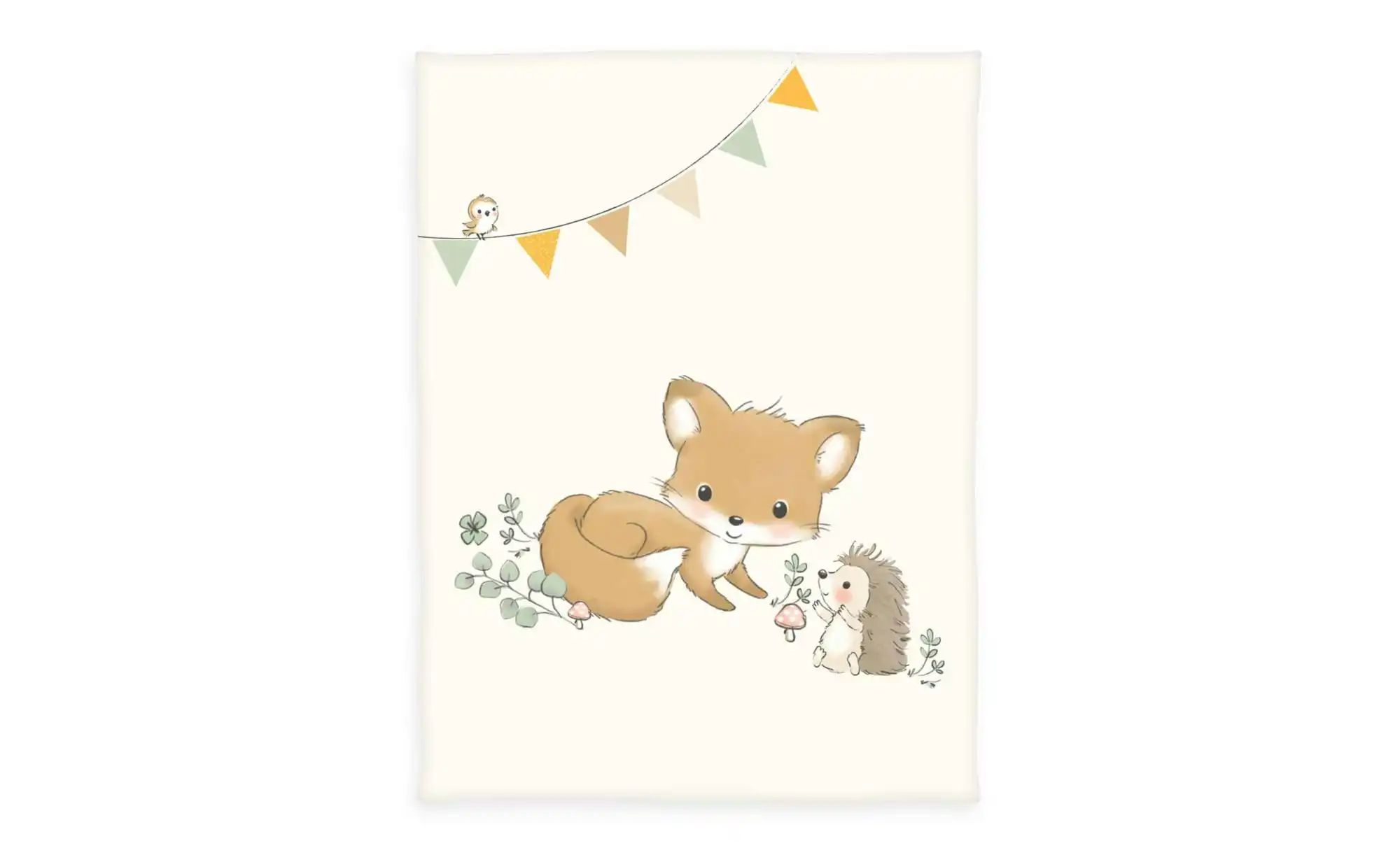 Herding Kuscheldecke  Waldfreunde ¦ mehrfarbig ¦ Synthetik ¦ Maße (cm): B: günstig online kaufen