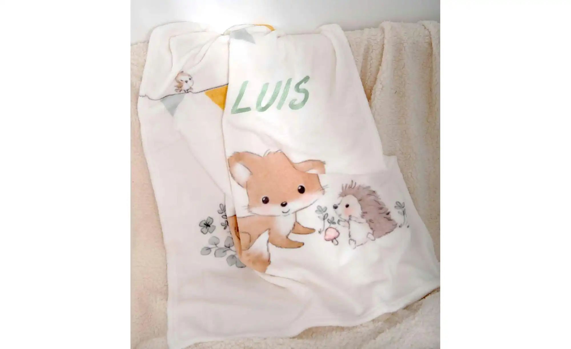 Herding Kuscheldecke  Waldfreunde ¦ mehrfarbig ¦ Synthetik ¦ Maße (cm): B: günstig online kaufen