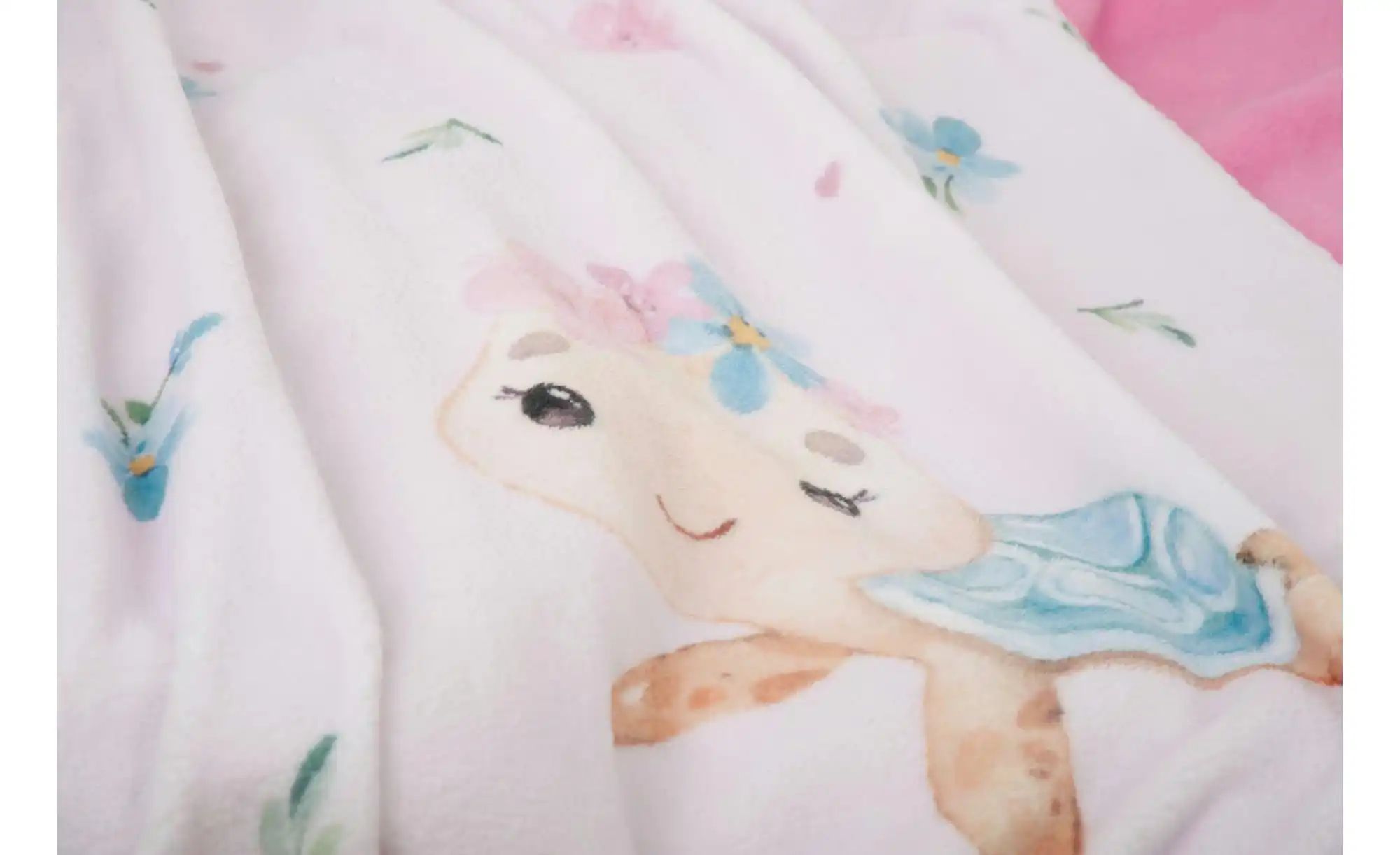 Herding Kuscheldecke  Little turtle ¦ mehrfarbig ¦ Synthetik ¦ Maße (cm): B günstig online kaufen
