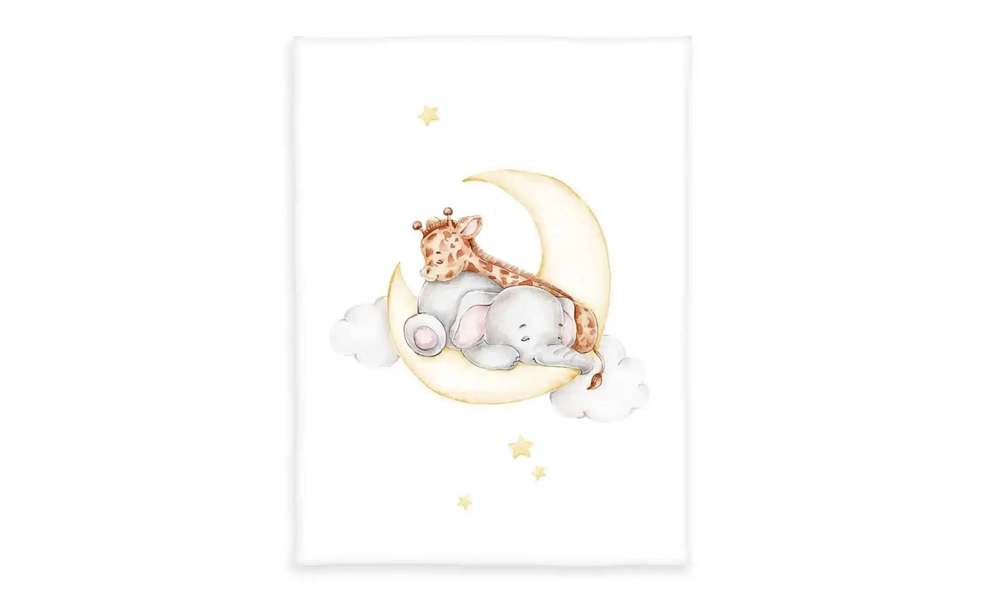 Herding Kuscheldecke  Sleeping on the Moon ¦ mehrfarbig ¦ Synthetik ¦ Maße günstig online kaufen