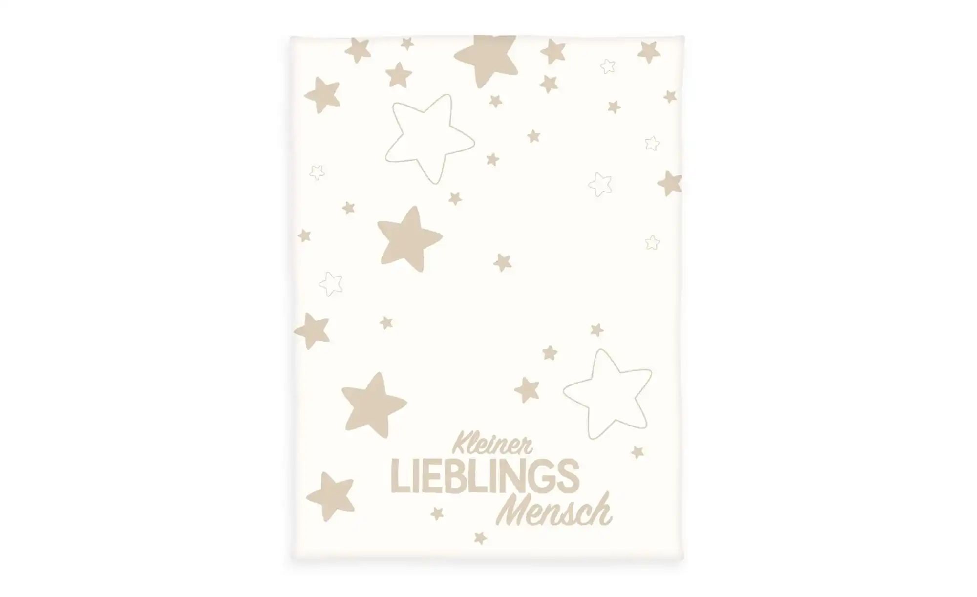 Herding Strickdecke  Kleiner Lieblingsmensch ¦ mehrfarbig ¦ 100% Baumwolle günstig online kaufen