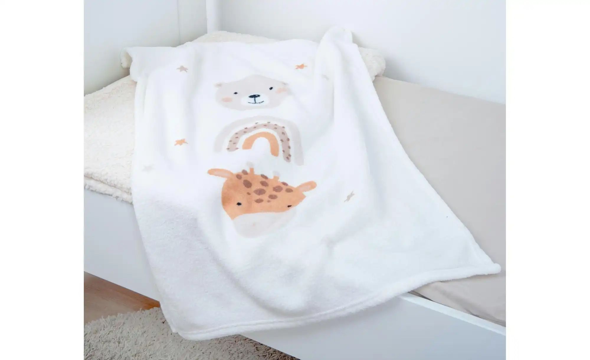 Herding Kuscheldecke  Little Friends ¦ mehrfarbig ¦ Synthetik ¦ Maße (cm): günstig online kaufen