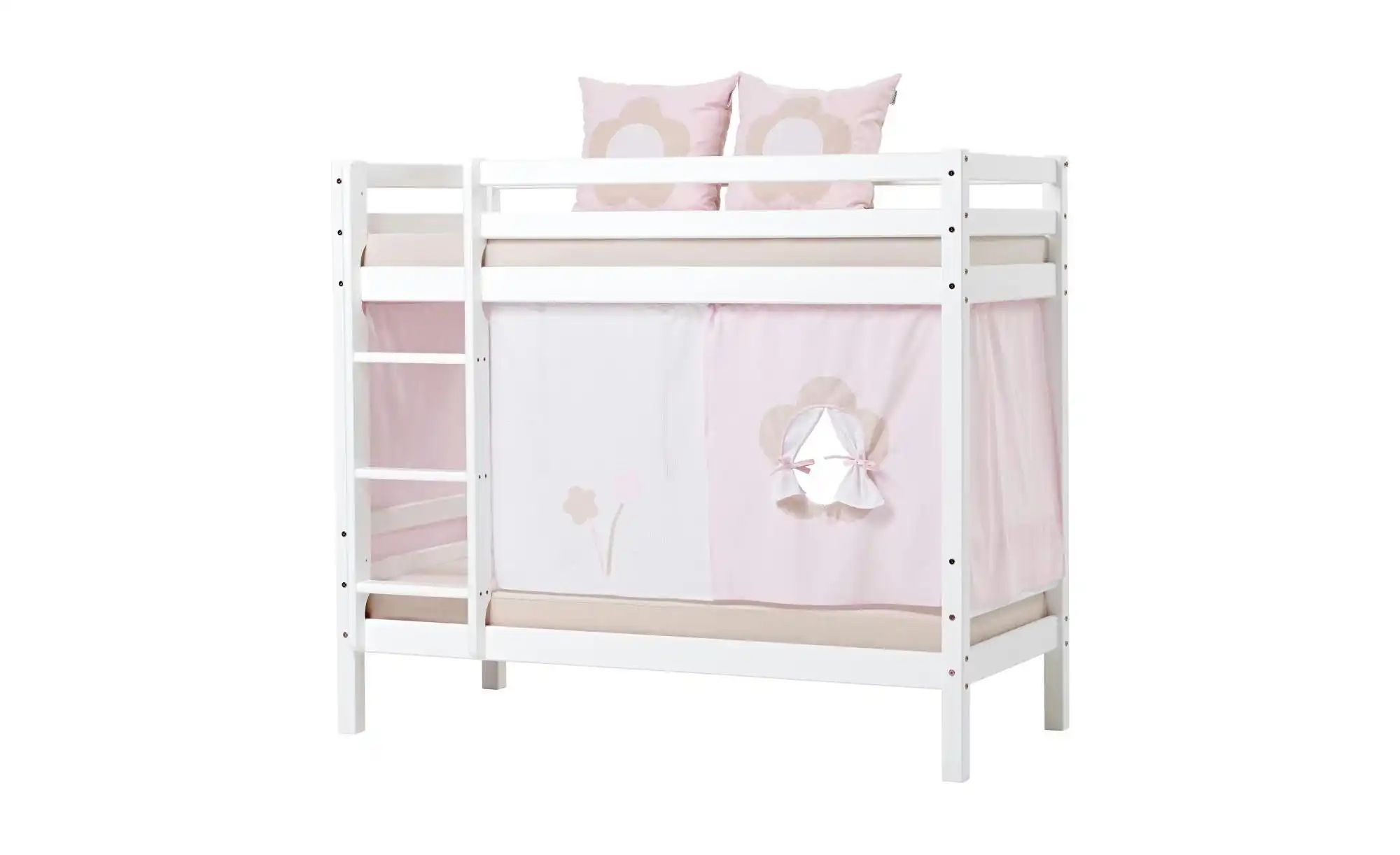 Hoppekids Vorhang für Spielbett 70x160  Fairytale Flower ¦ rosa/pink ¦ Maße günstig online kaufen
