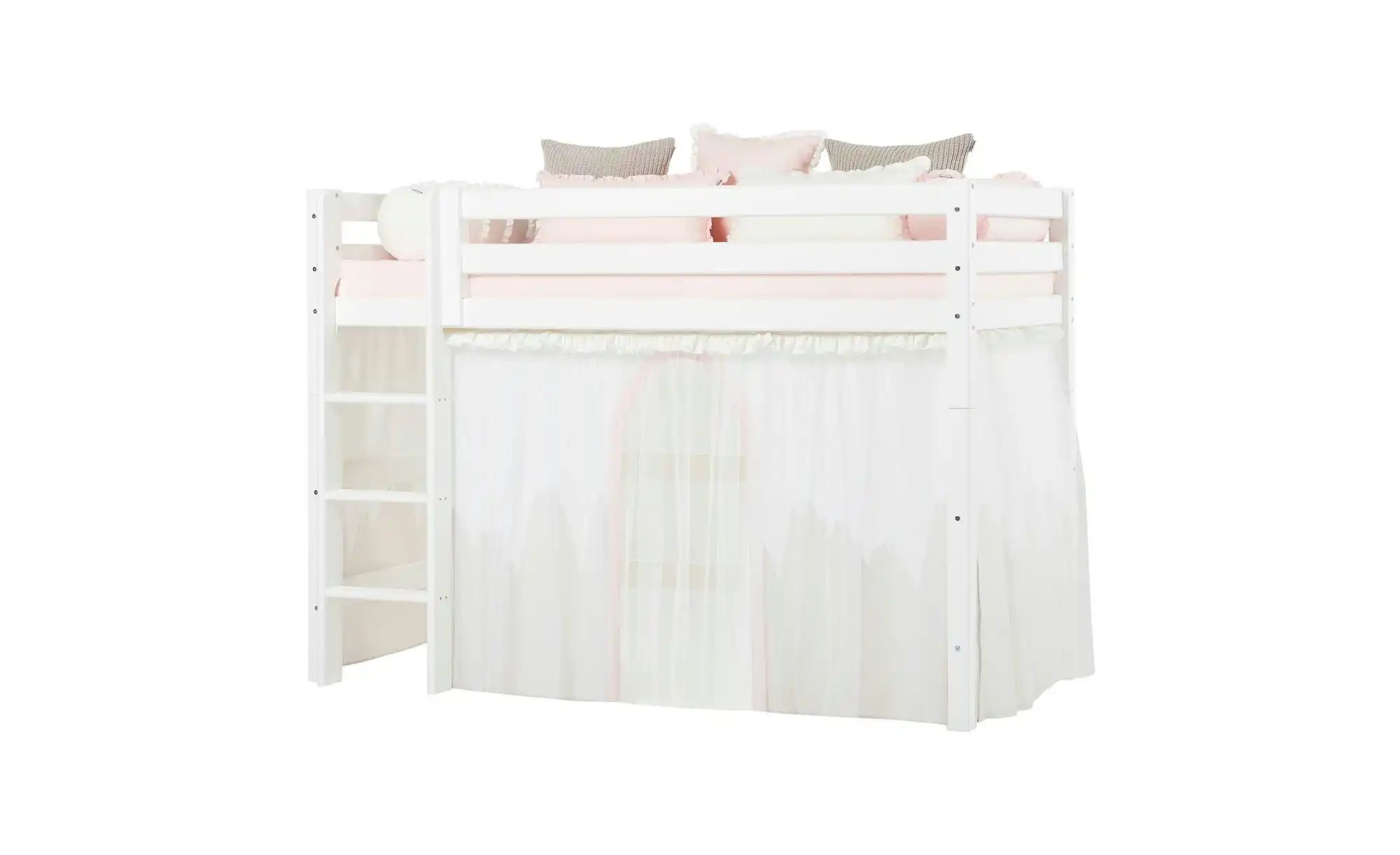 Hoppekids Vorhang Mittelhochbett 90x200  Winter Wonderland ¦ creme ¦ Maße ( günstig online kaufen