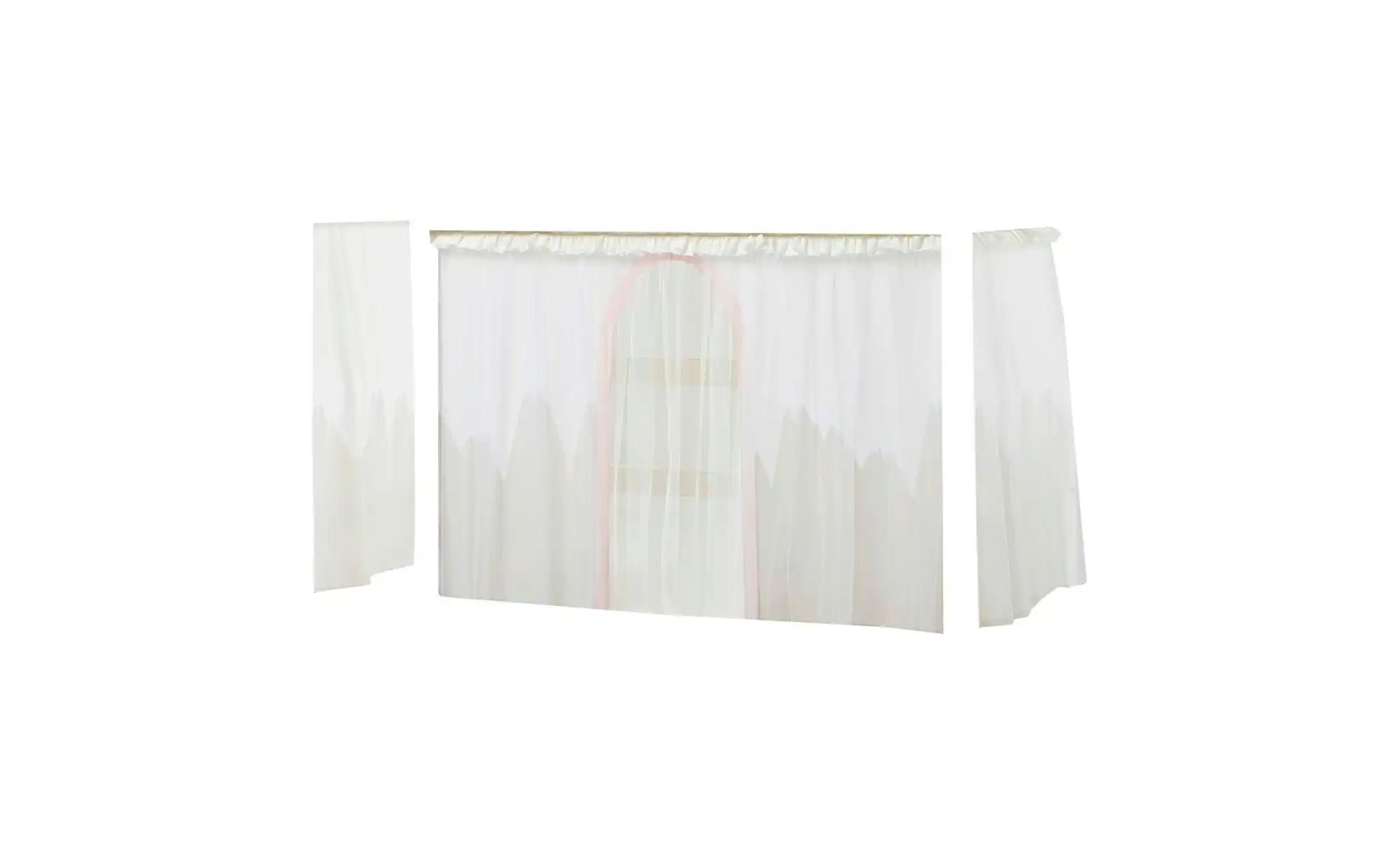 Hoppekids Vorhang Mittelhochbett 90x200  Winter Wonderland ¦ creme ¦ Maße ( günstig online kaufen