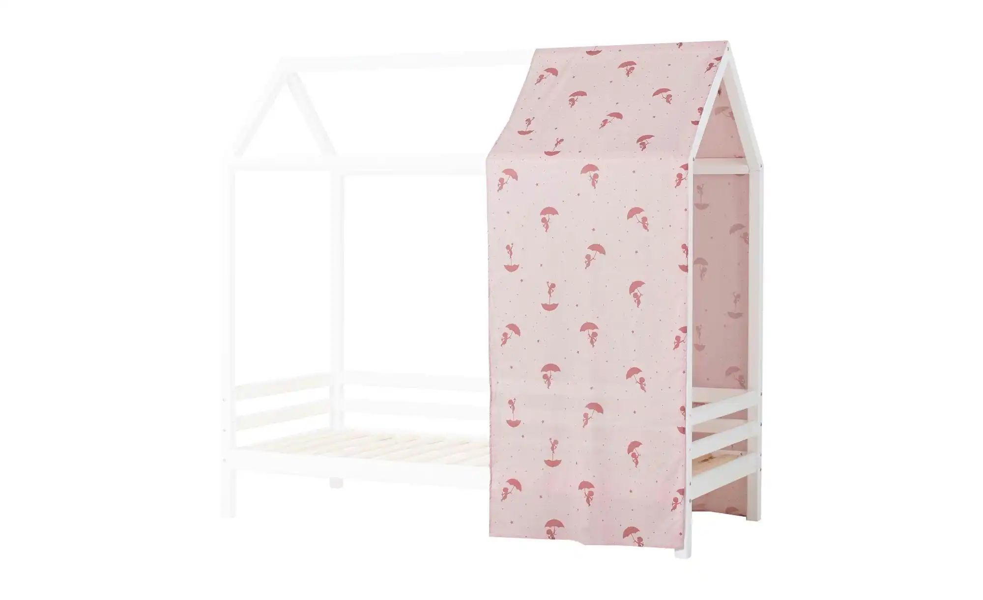 Hoppekids Hausbett-Vorhang 90x200 cm  Ole Lukoie ¦ rot ¦ Maße (cm): B: 84 H günstig online kaufen