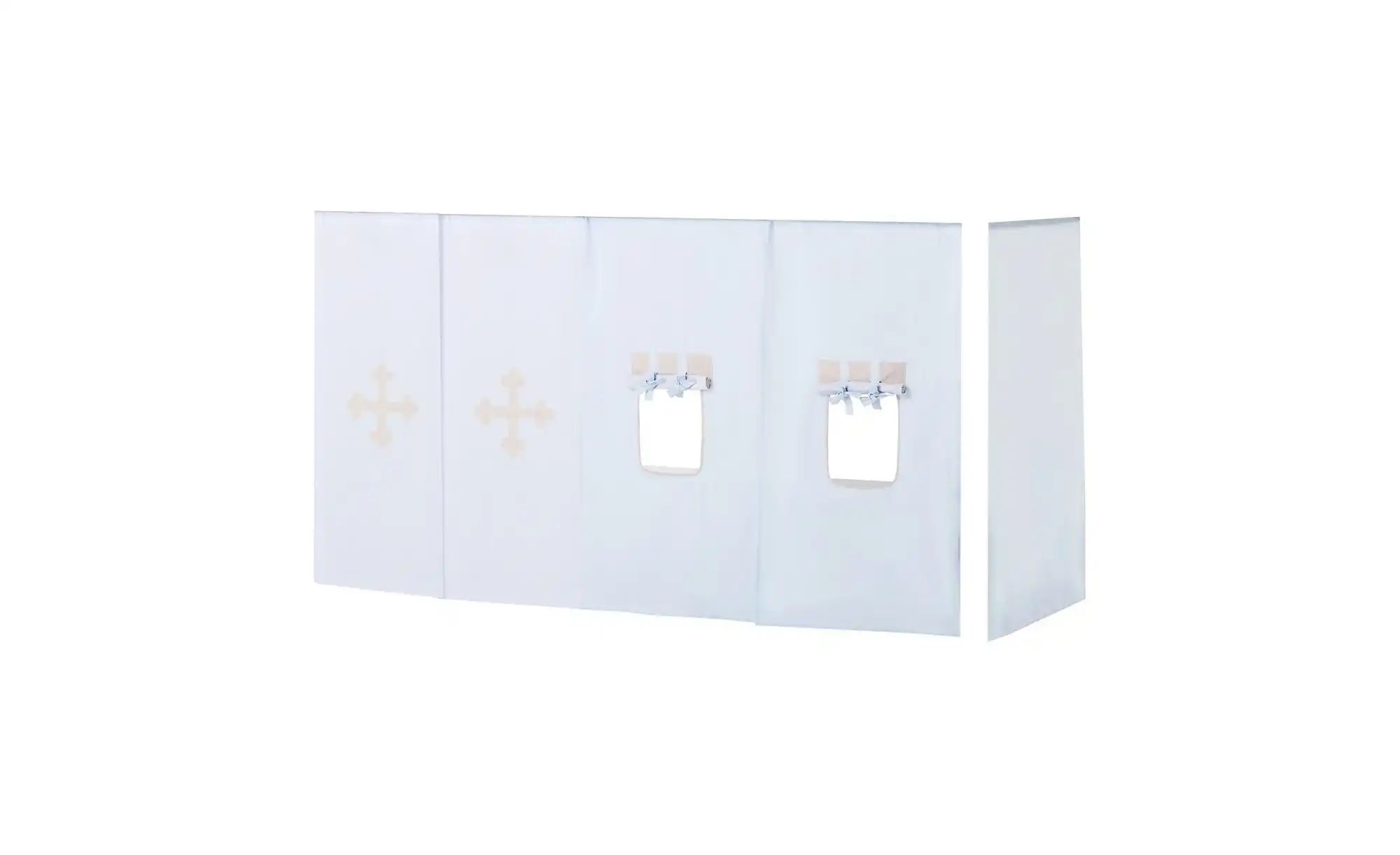 Hoppekids Vorhang Mittelhochbett 90x200  Fairytale Knight ¦ blau ¦ Maße (cm günstig online kaufen