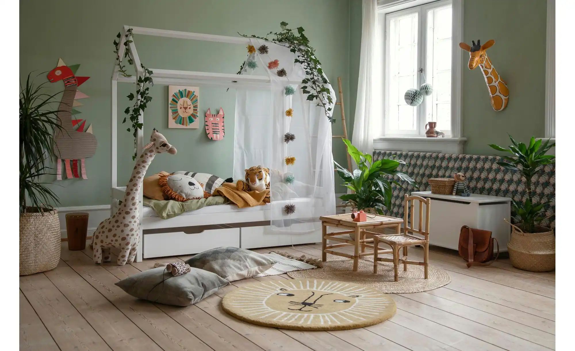 Hoppekids Hausbett-Vorhang 70x160 cm  Mermaid ¦ transparent/klar ¦ Maße (cm günstig online kaufen