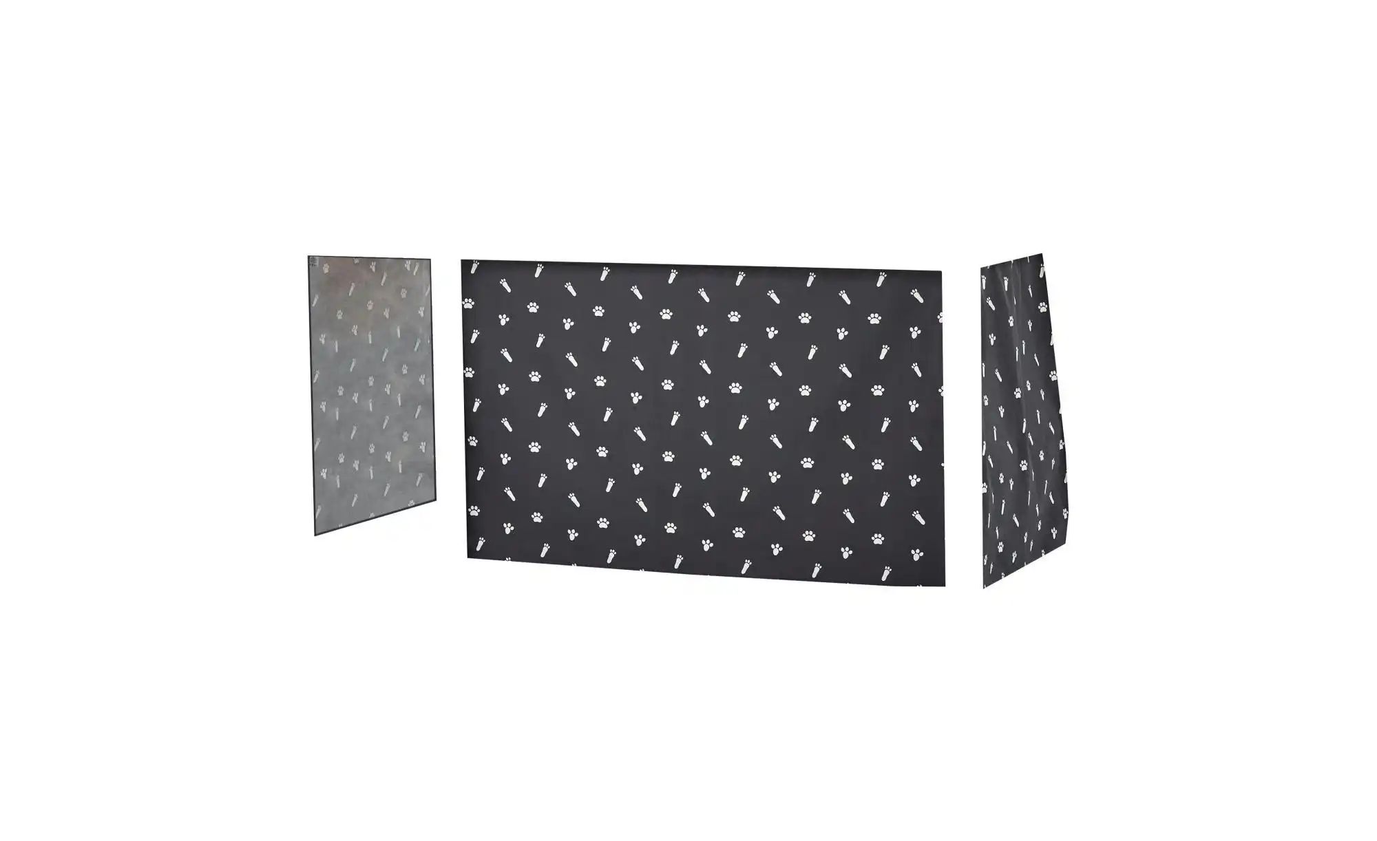 Hoppekids Vorhang für Spielbett 70x160  Pets ¦ grau ¦ Maße (cm): B: 300 H: günstig online kaufen