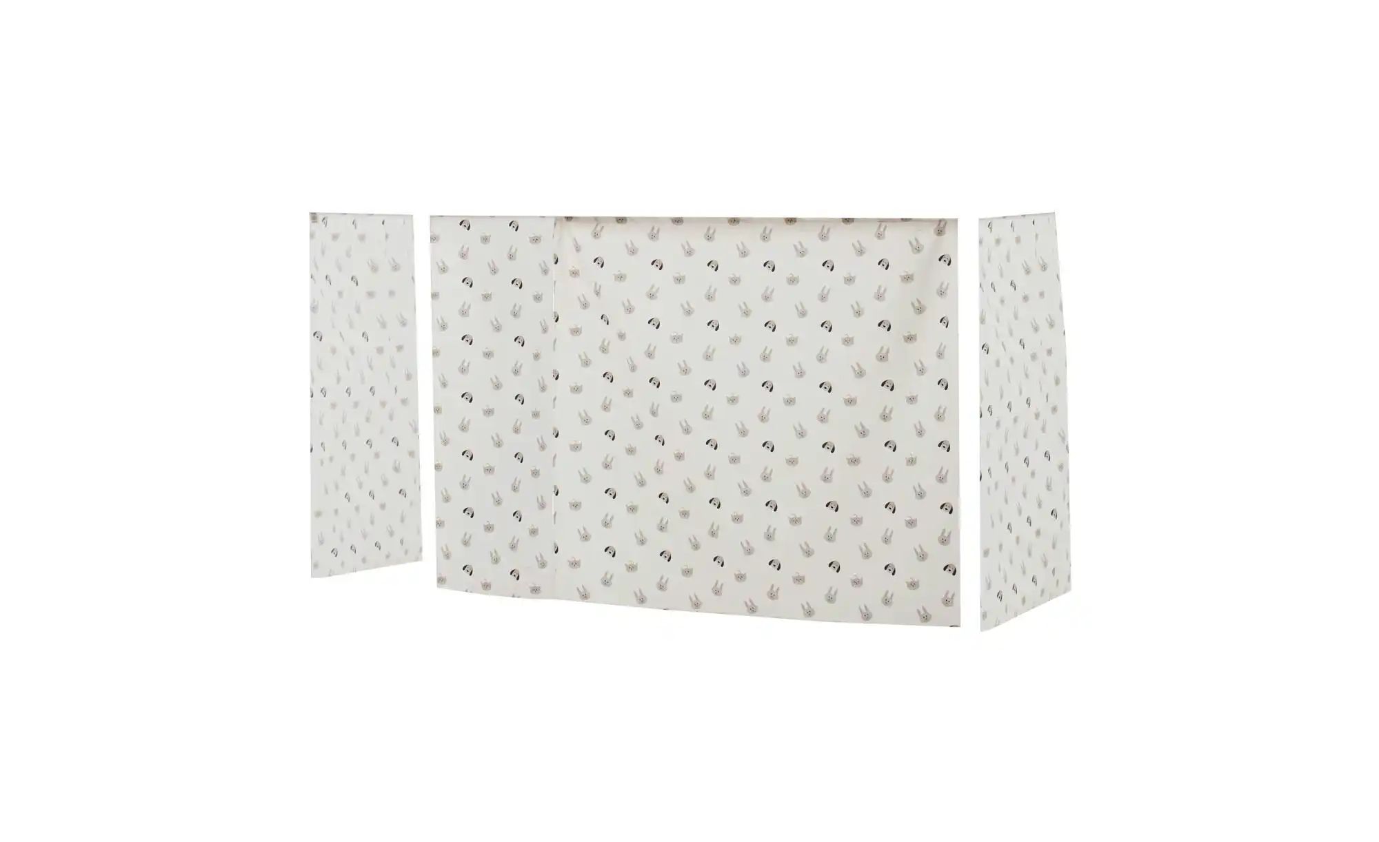 Hoppekids Vorhang Mittelhochbett 90x200  Pets ¦ beige ¦ Maße (cm): B: 380 H günstig online kaufen