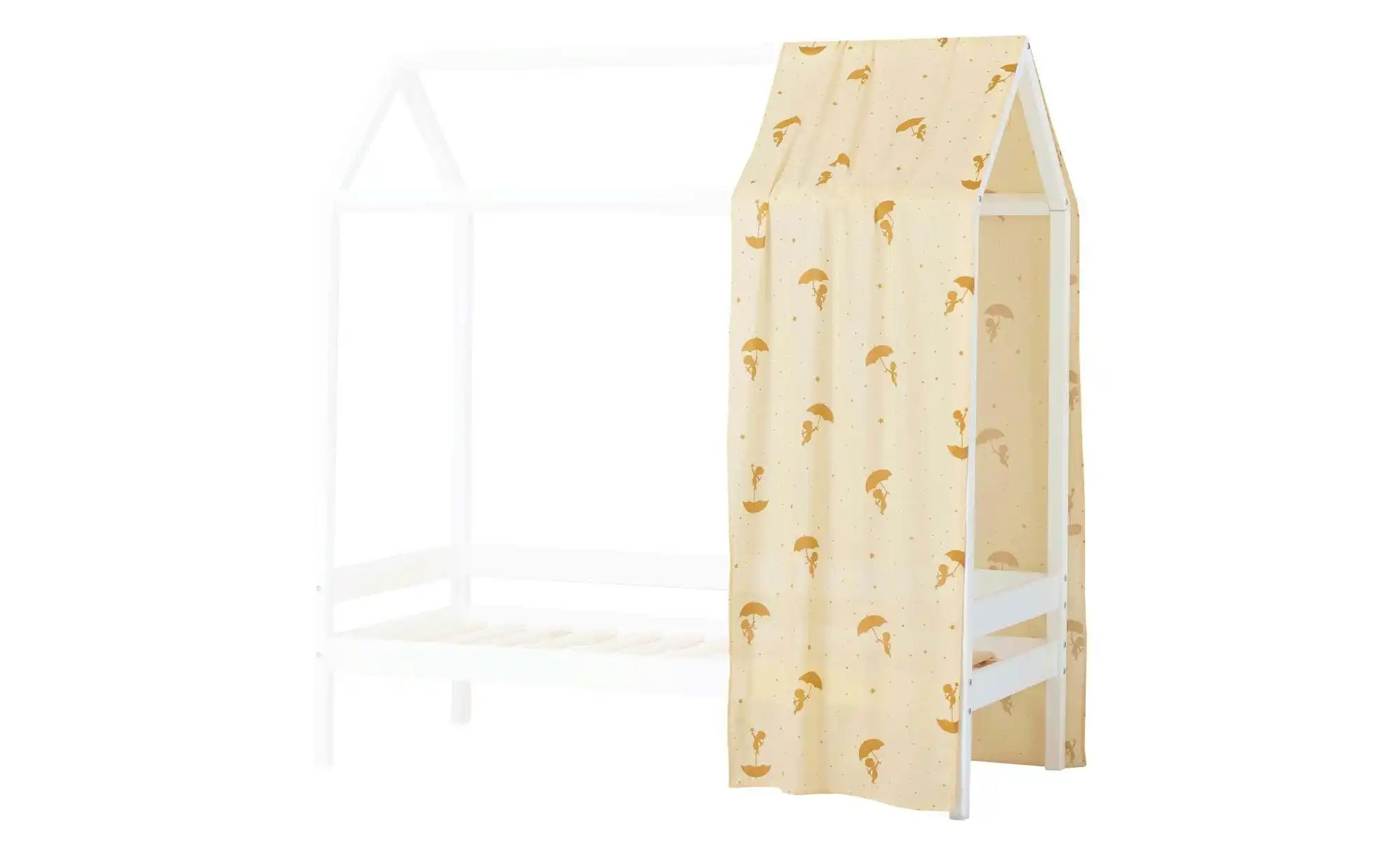 Hoppekids Hausbett-Vorhang 70x160 cm  Ole Lukoie ¦ gelb ¦ Maße (cm): B: 65 günstig online kaufen