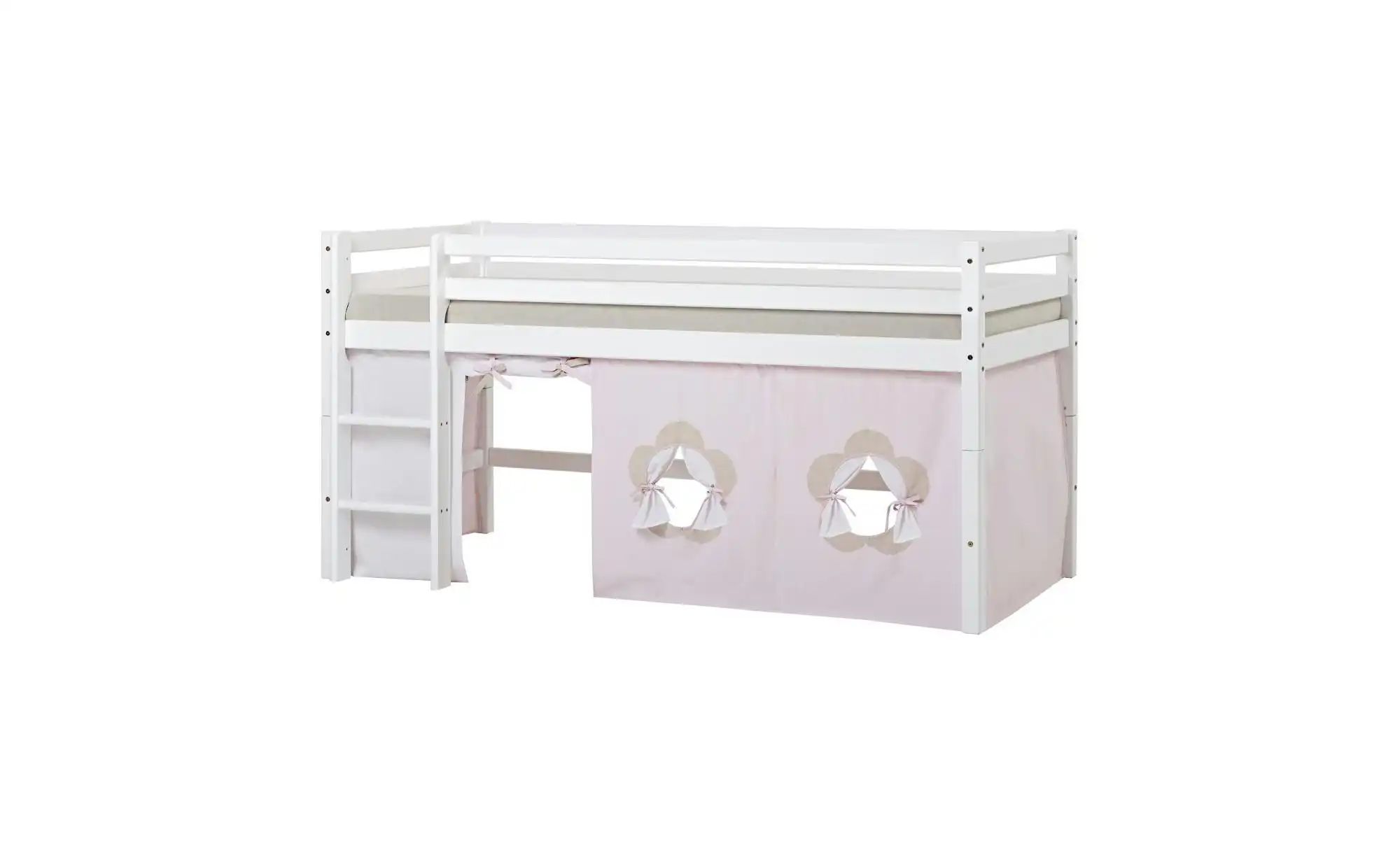 Hoppekids Vorhang für Spielbett 90x200  Fairytale Flower ¦ rosa/pink ¦ Maße günstig online kaufen