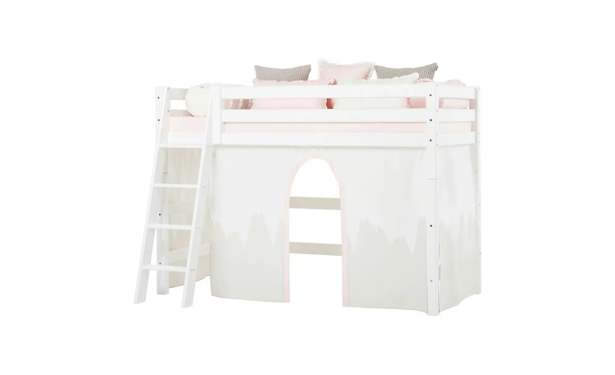 Hoppekids Vorhang Mittelhochbett 90x200  Winter Wonderland ¦ creme ¦ Maße ( günstig online kaufen