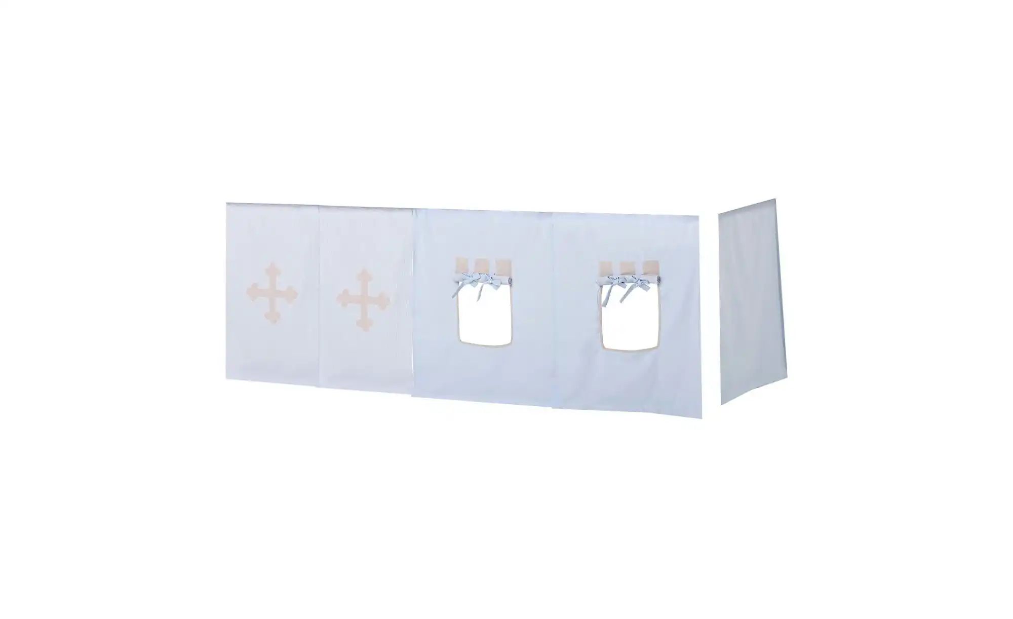 Hoppekids Vorhang für Spielbett 90x200  Fairytale Knight ¦ blau ¦ Maße (cm) günstig online kaufen