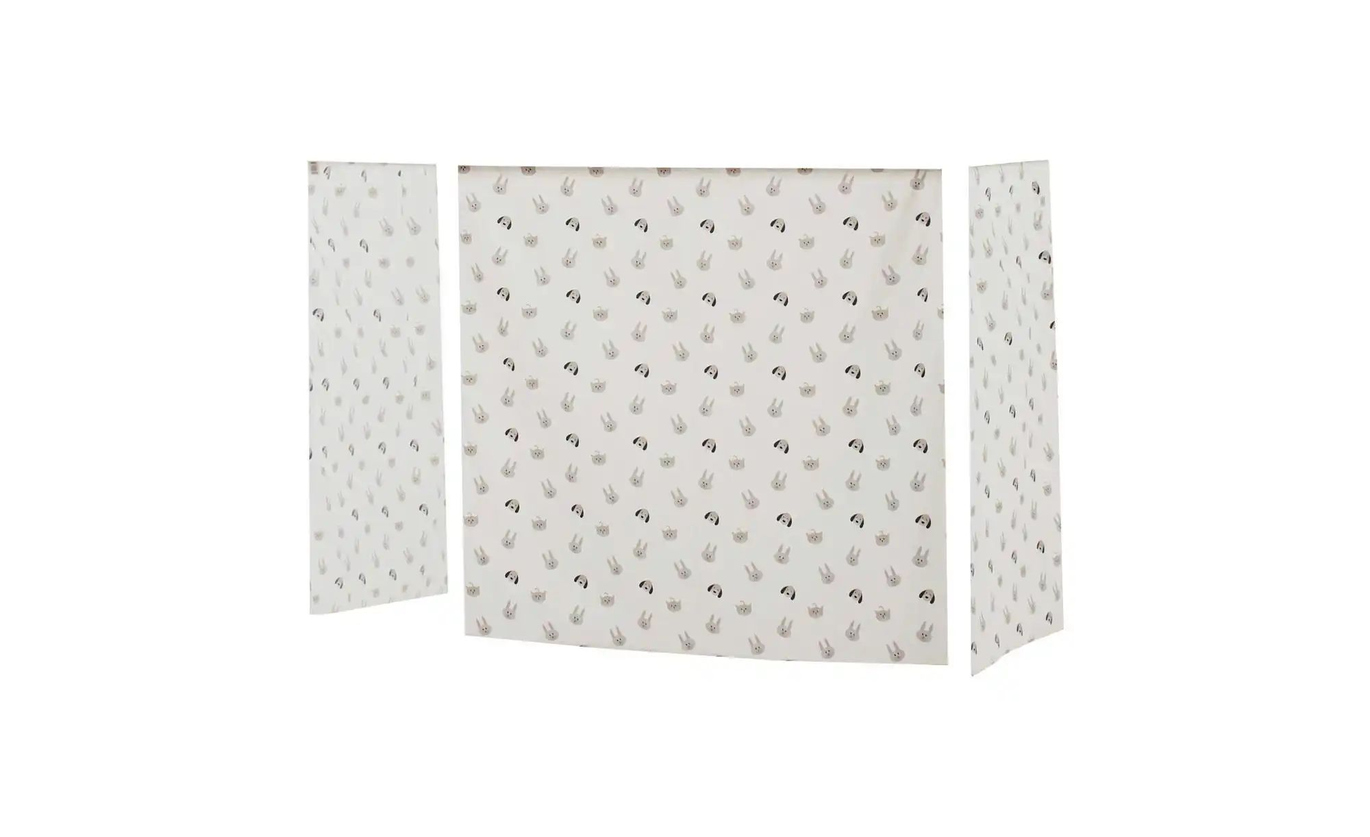 Hoppekids Vorhang Mittelhochbett 70x160  Pets ¦ beige ¦ Maße (cm): B: 300 H günstig online kaufen