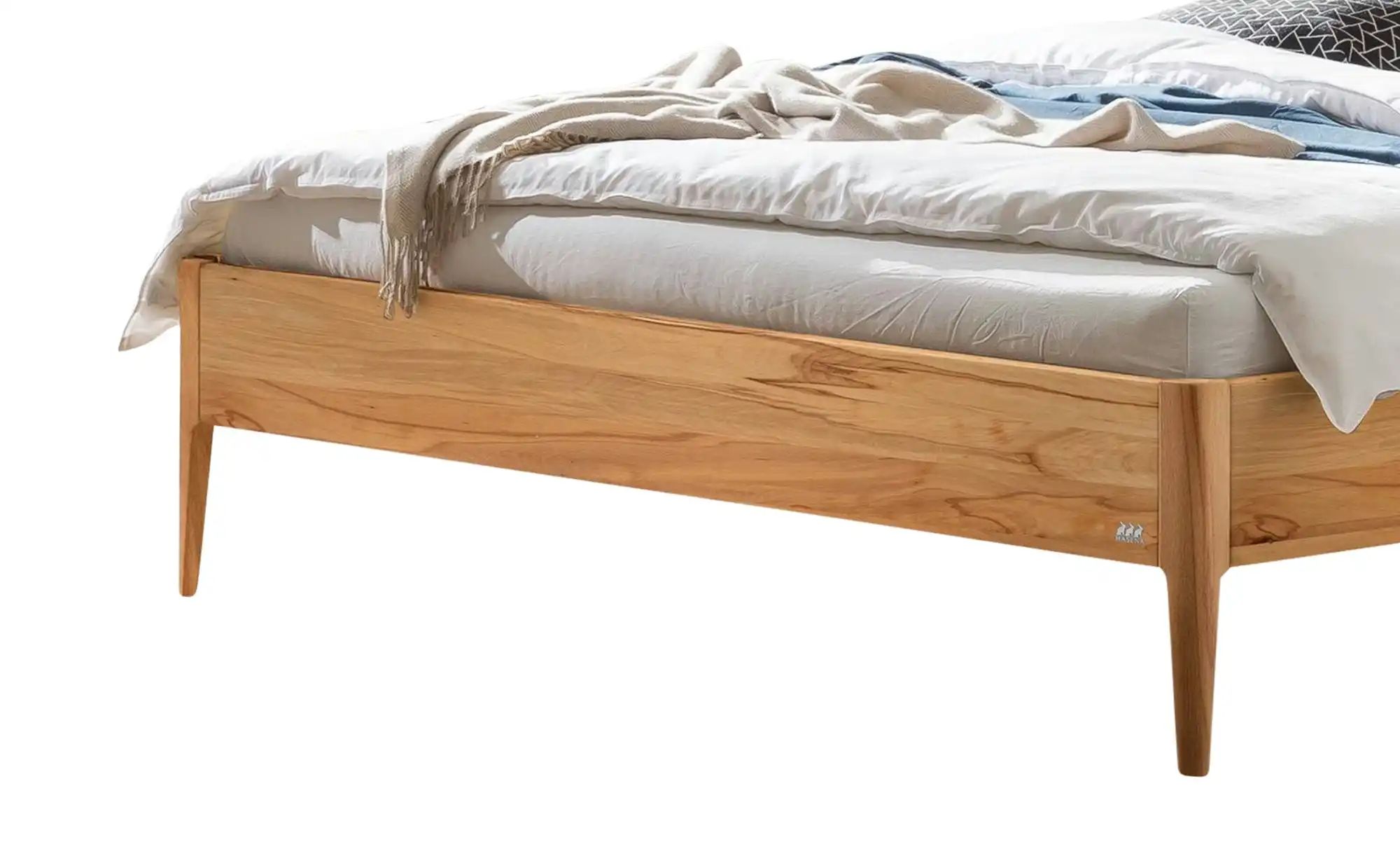 HASENA Massivholzbett in Buche Fanano ¦ holzfarben ¦ Maße (cm): B: 146 H: 8 günstig online kaufen