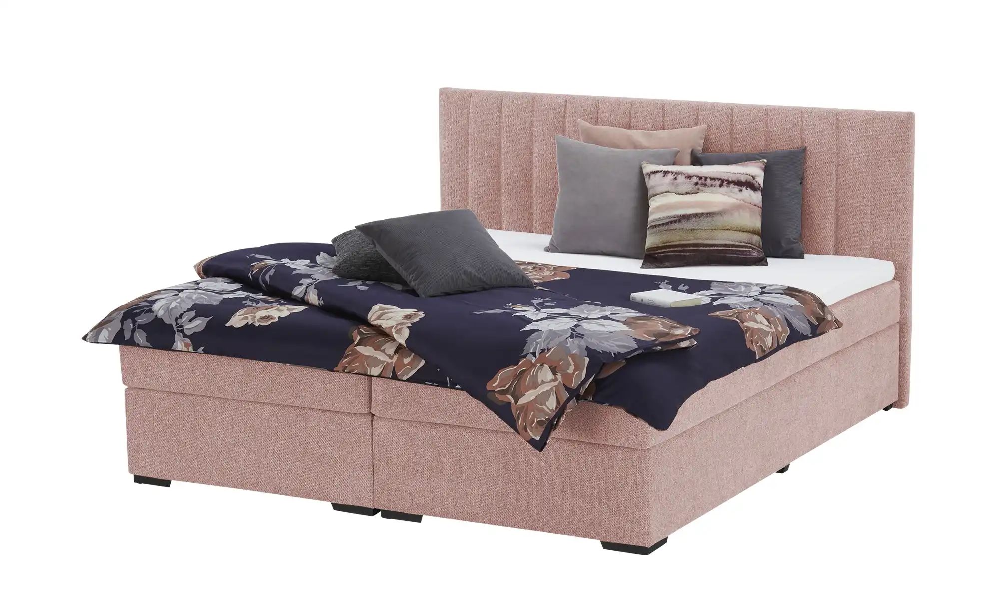 Boxbett  Didcot ¦ rosa/pink ¦ Maße (cm): B: 187 H: 104 Betten > Polsterbett günstig online kaufen