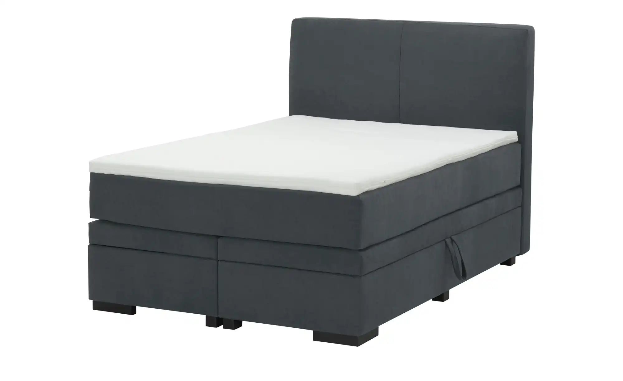 Thumbnail - Boxi Boxspringbett mit Bettkasten Boxi Classic ¦ grau ¦ Maße (cm): B: 140 H: 125 Betten > Boxspringbetten - Höffner